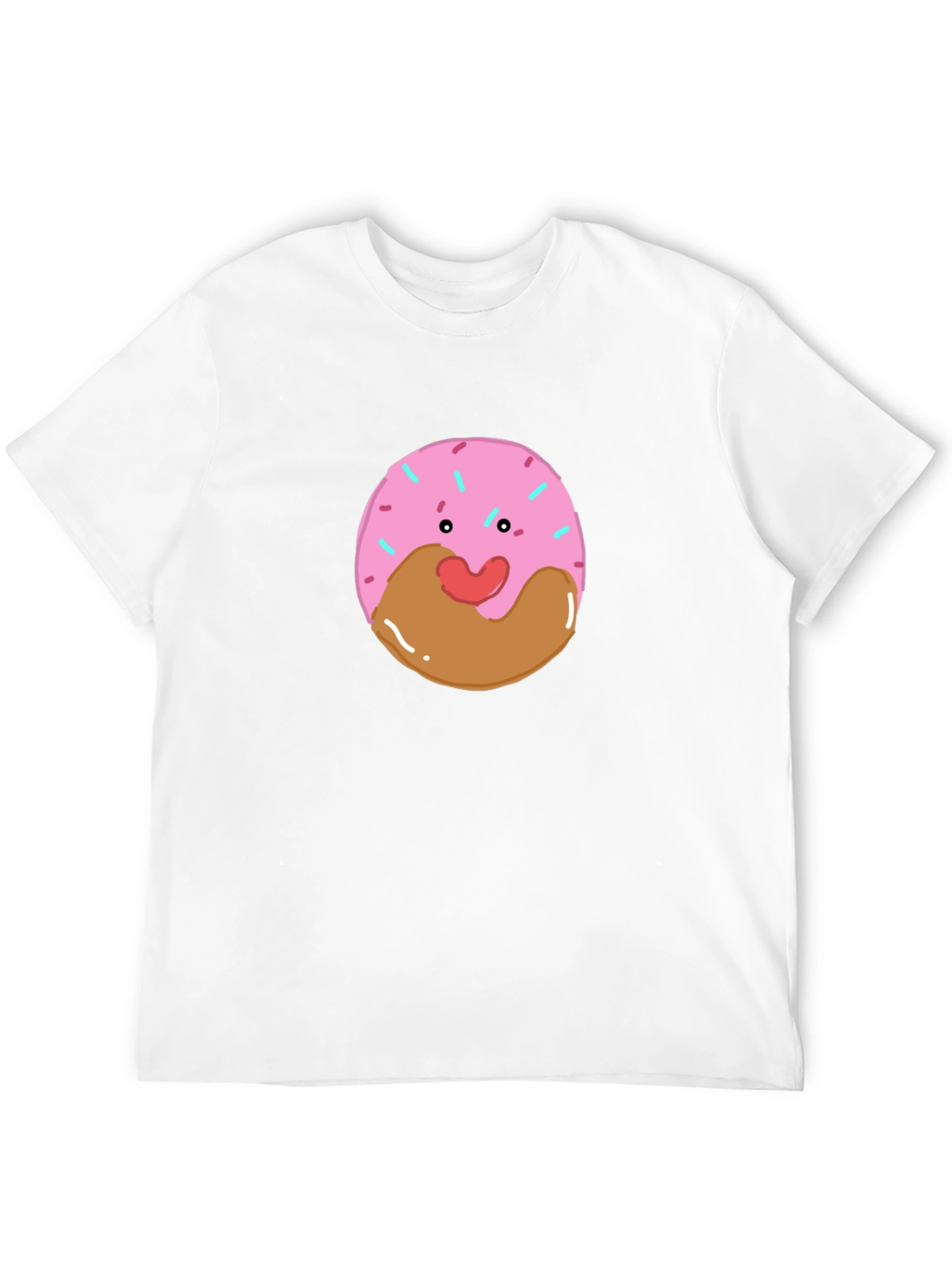 Donut Face T-Shirt - Cute Kawaii Graphic Tee