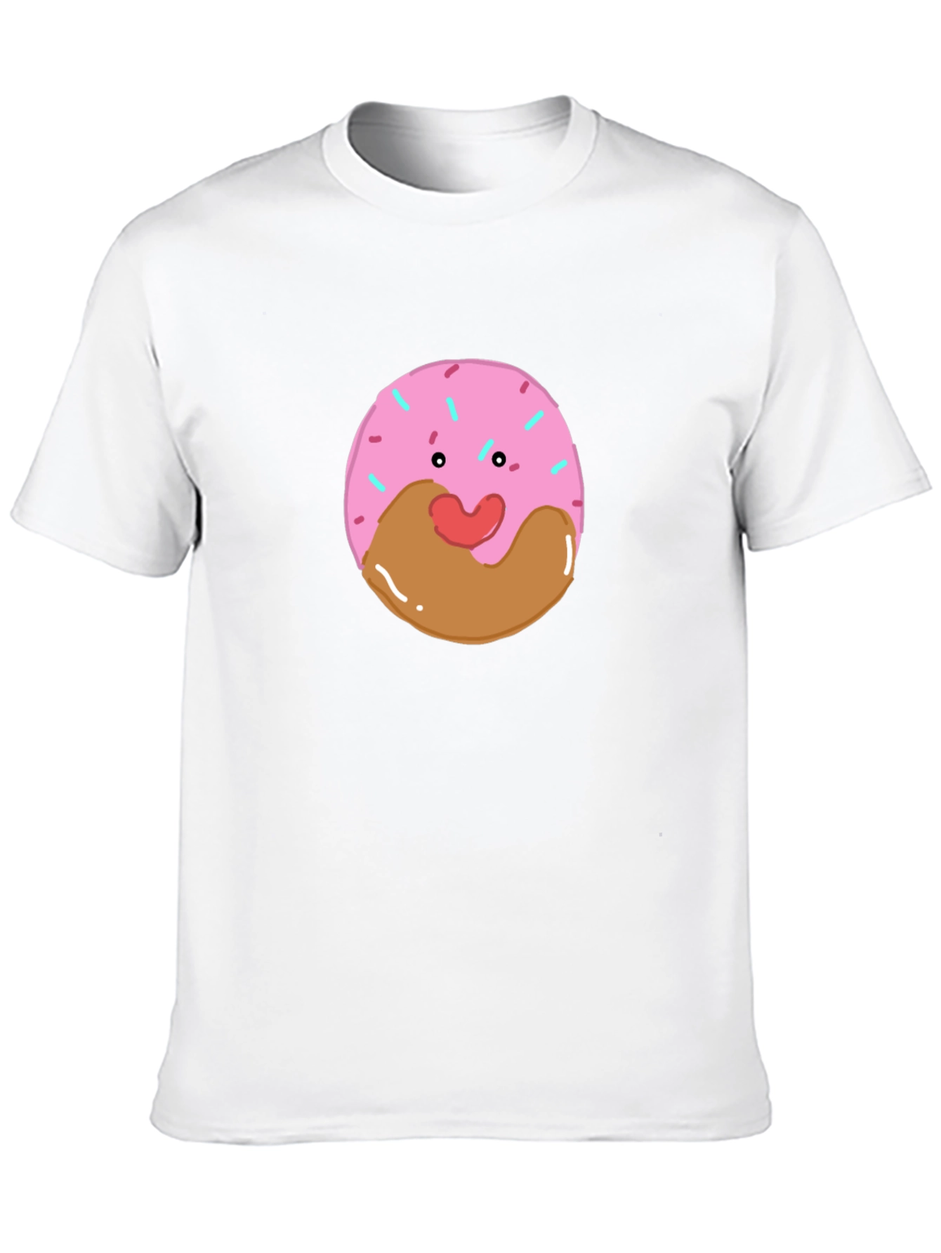 Donut Face T-Shirt - Cute Kawaii Graphic Tee