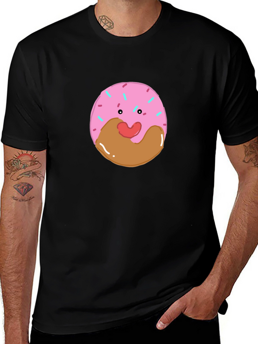 Donut Face T-Shirt - Cute Kawaii Graphic Tee