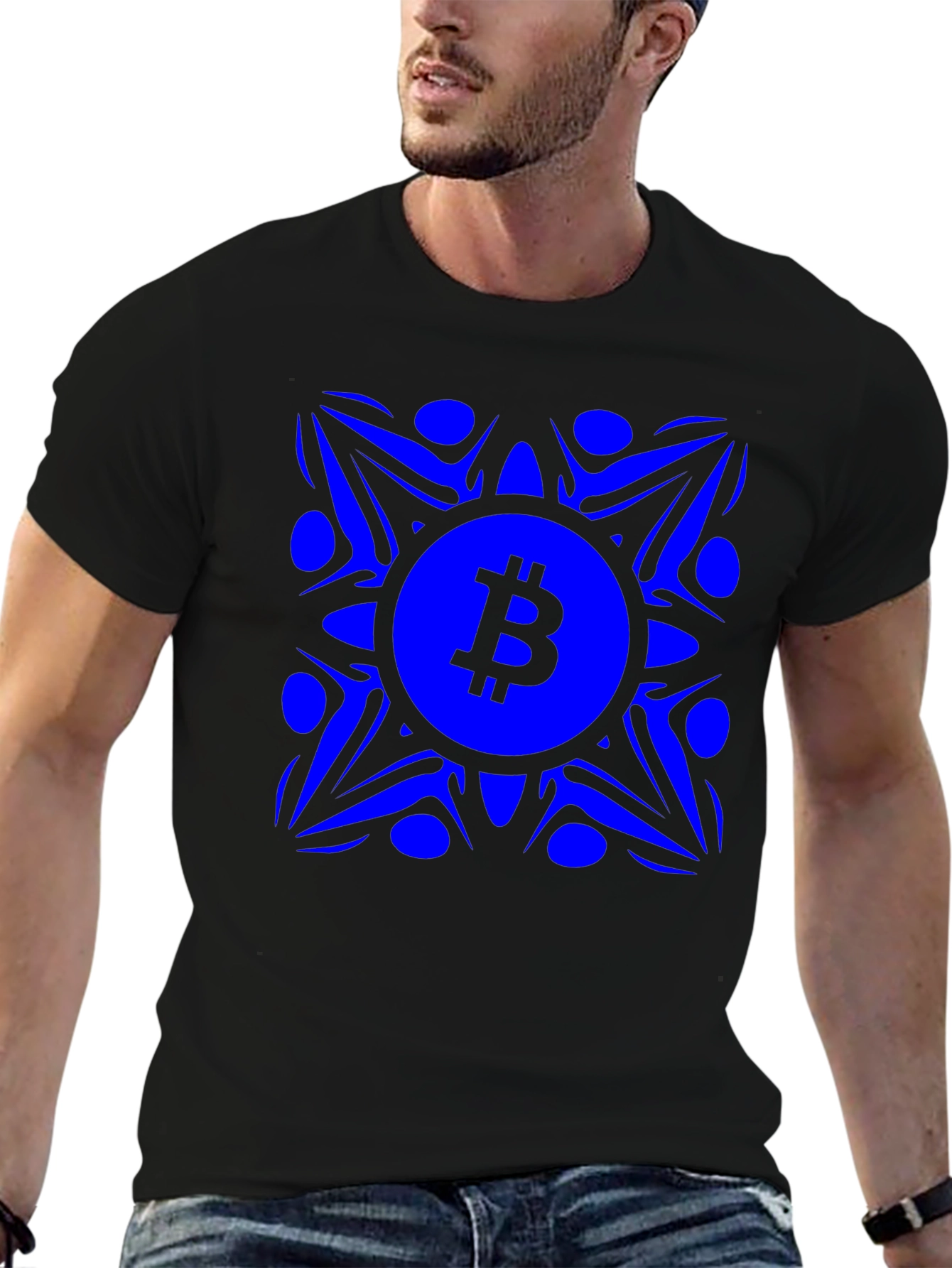 Bitcoin Mandala Graphic Tee