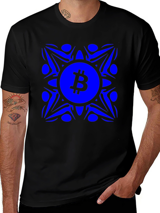 Bitcoin Mandala Graphic Tee