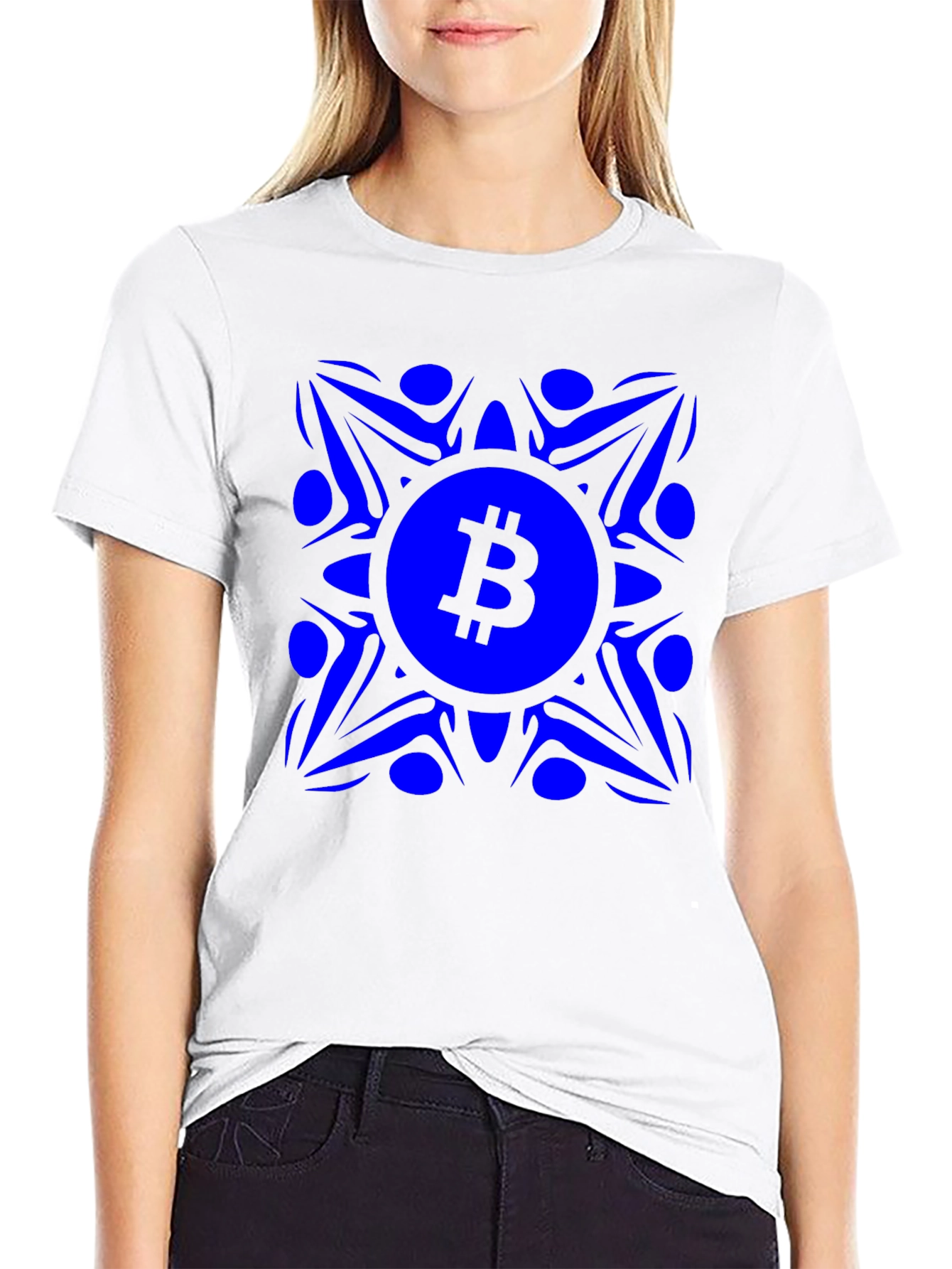 Bitcoin Mandala Graphic Tee