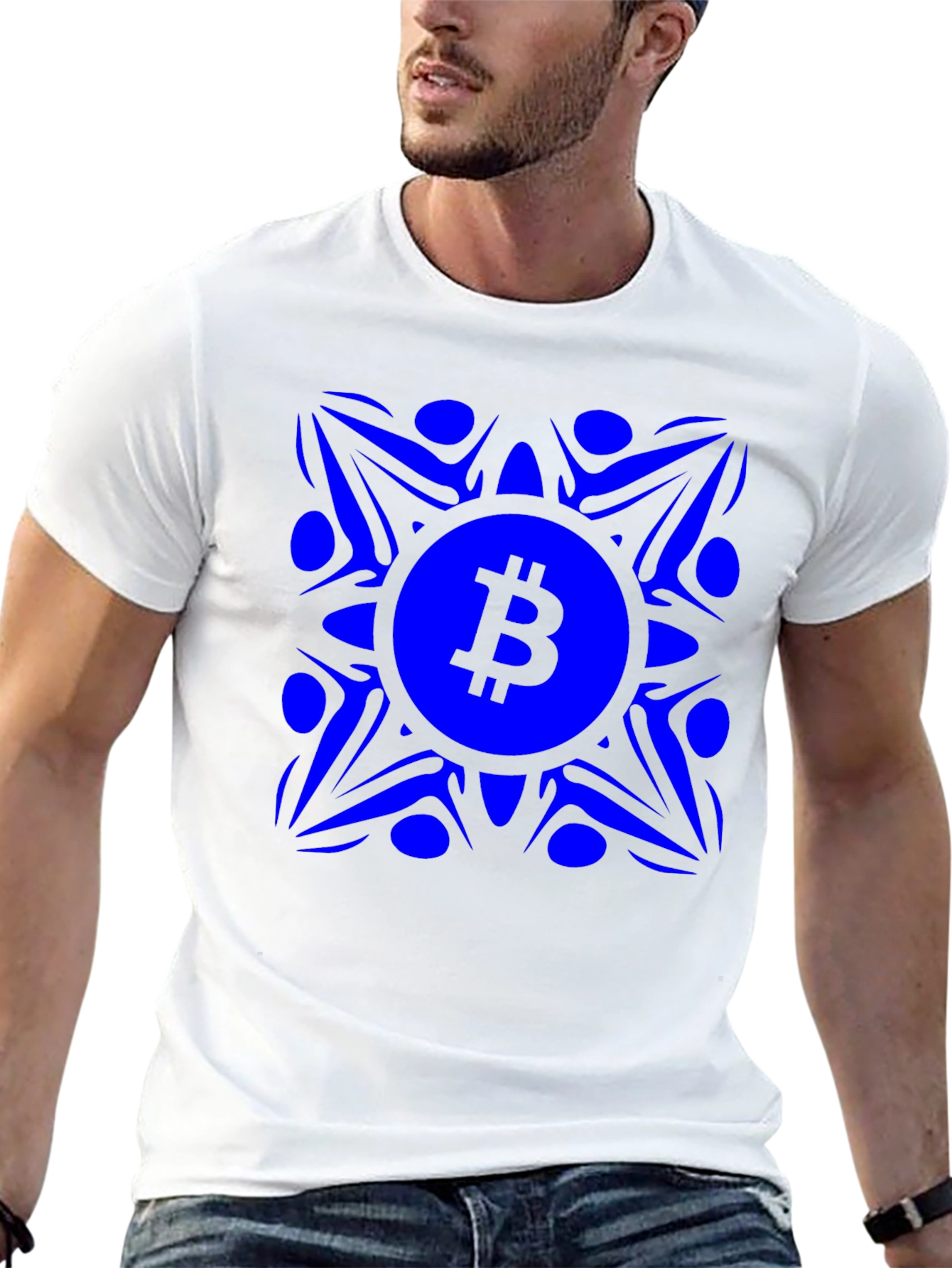 Bitcoin Mandala Graphic Tee
