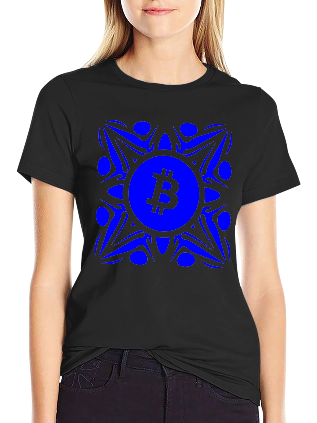 Bitcoin Mandala Graphic Tee