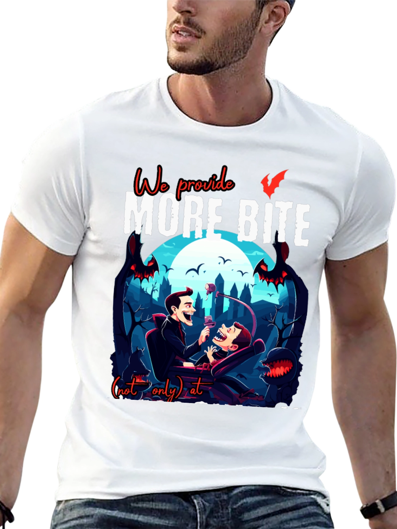 We Provide More Bite Vampire T-Shirt