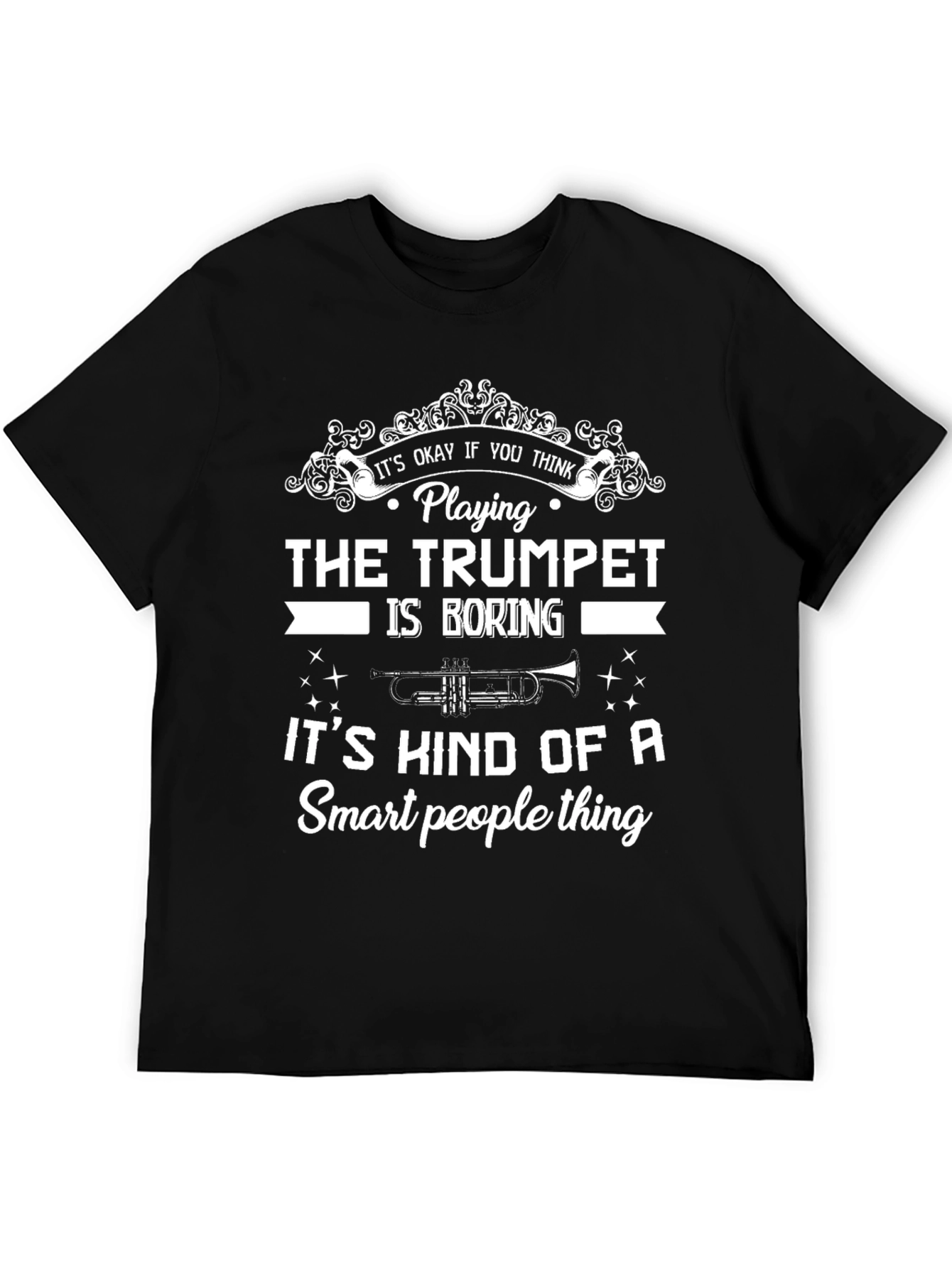 Trumpet Player Smart People T-Shirt