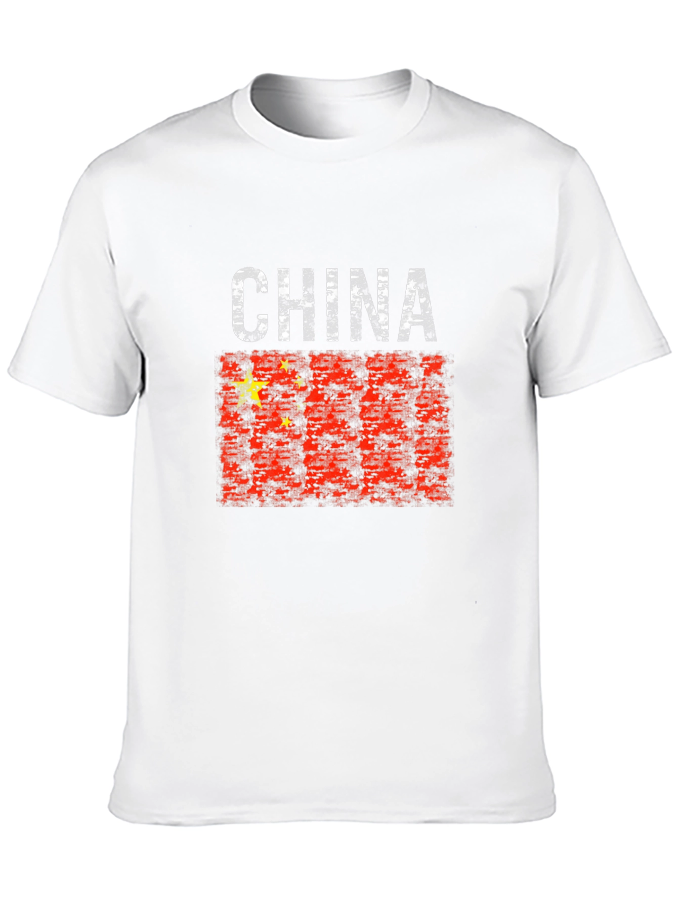 China Flag Graphic T-Shirt - Patriotic Tee