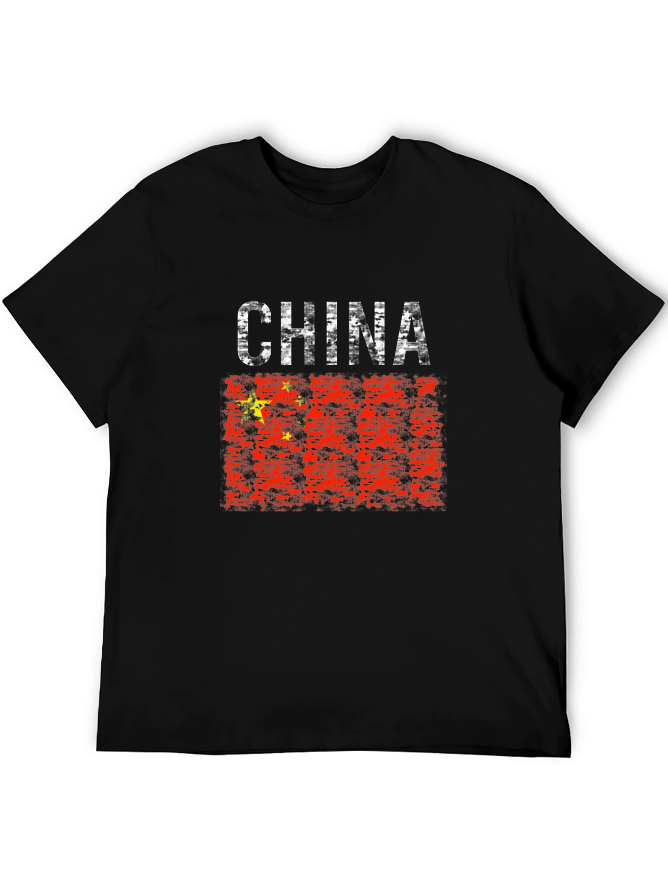 China Flag Graphic T-Shirt - Patriotic Tee