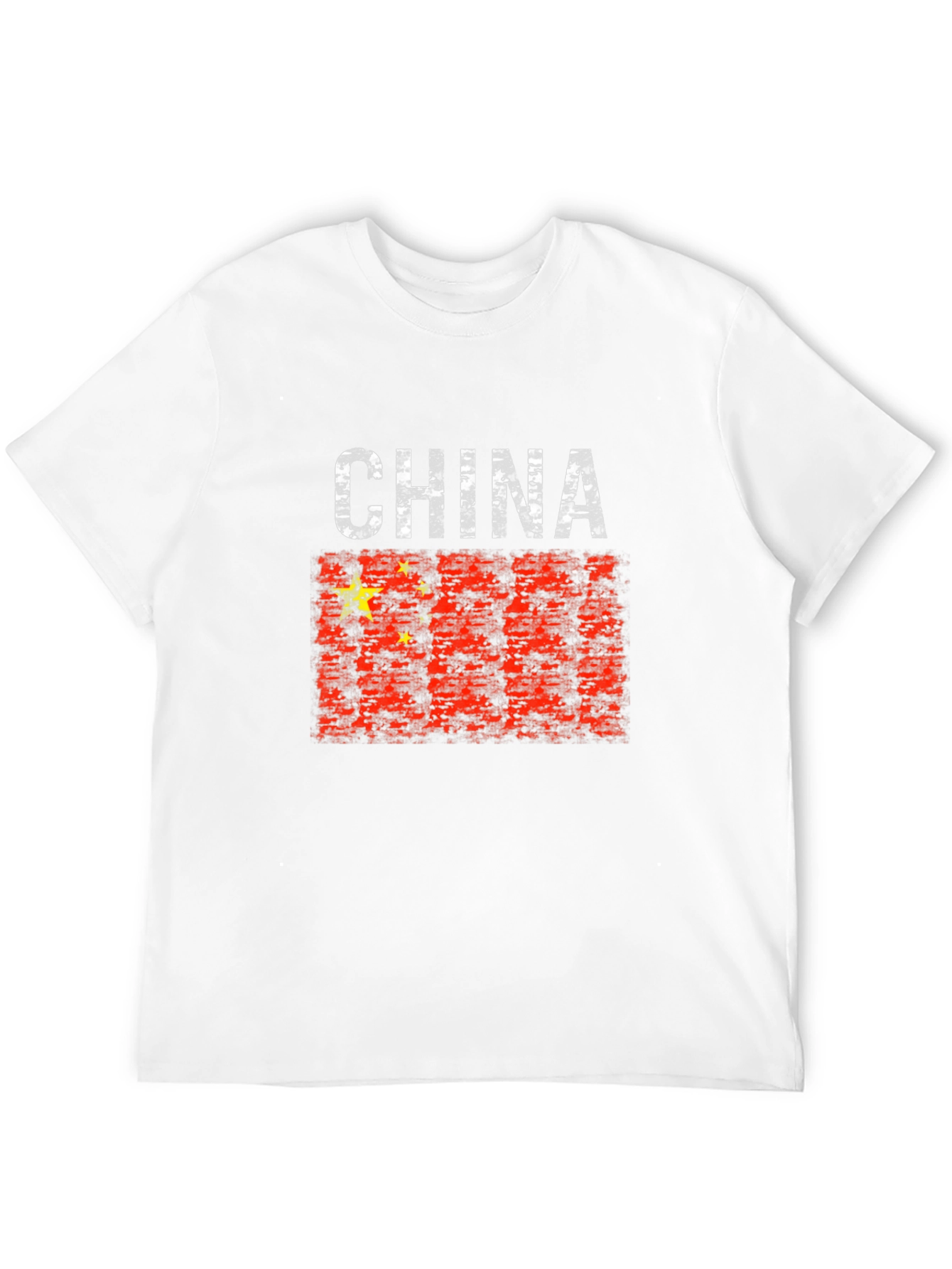 China Flag Graphic T-Shirt - Patriotic Tee