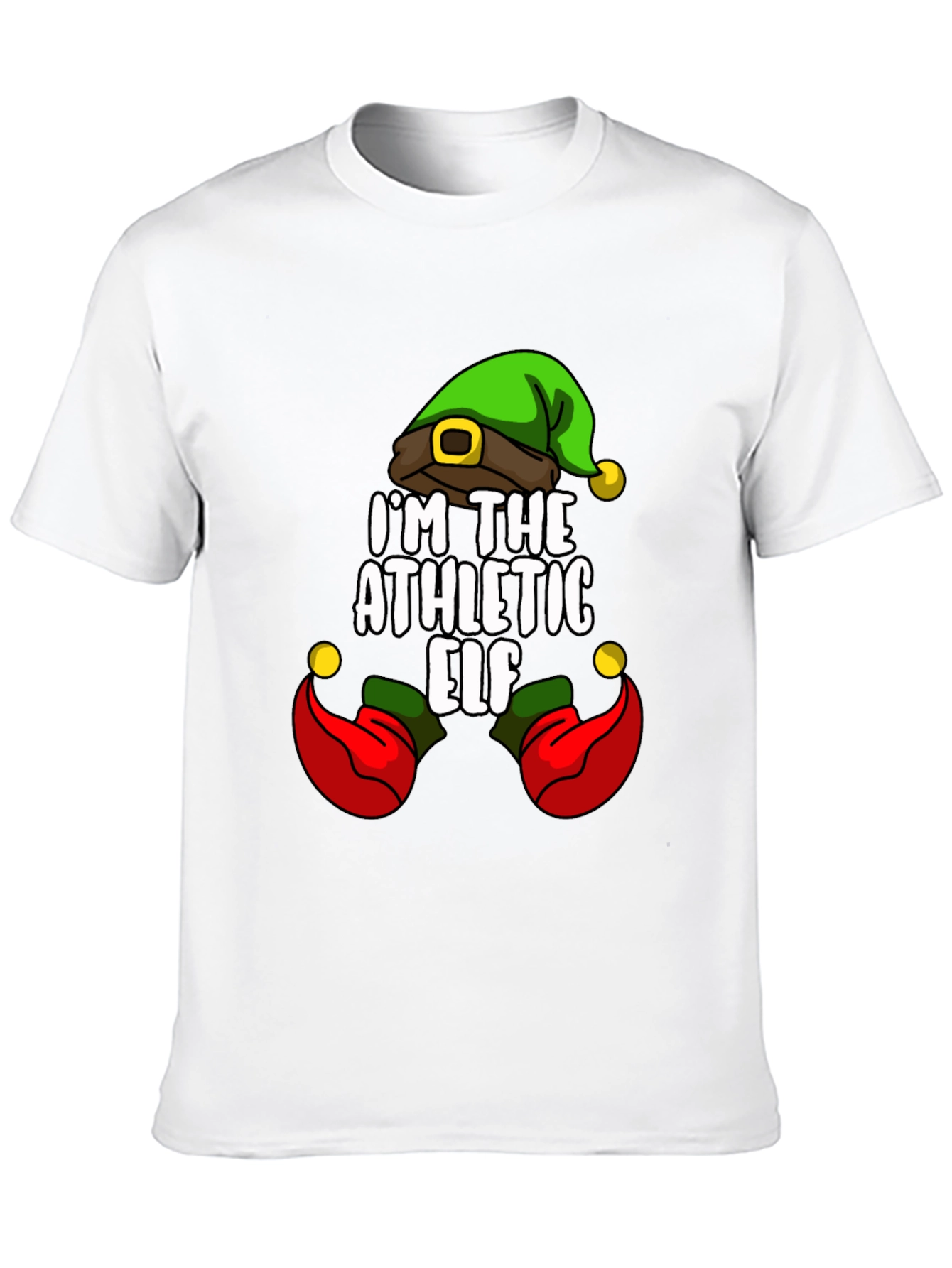 Athletic Elf Christmas T-Shirt
