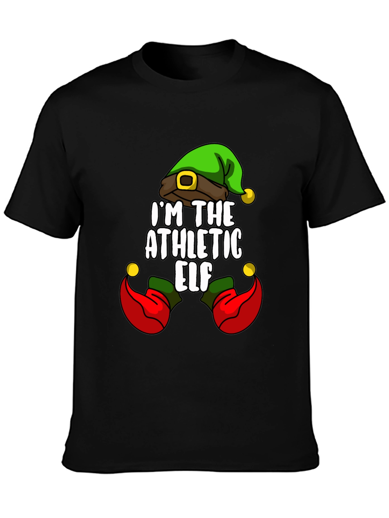 Athletic Elf Christmas T-Shirt