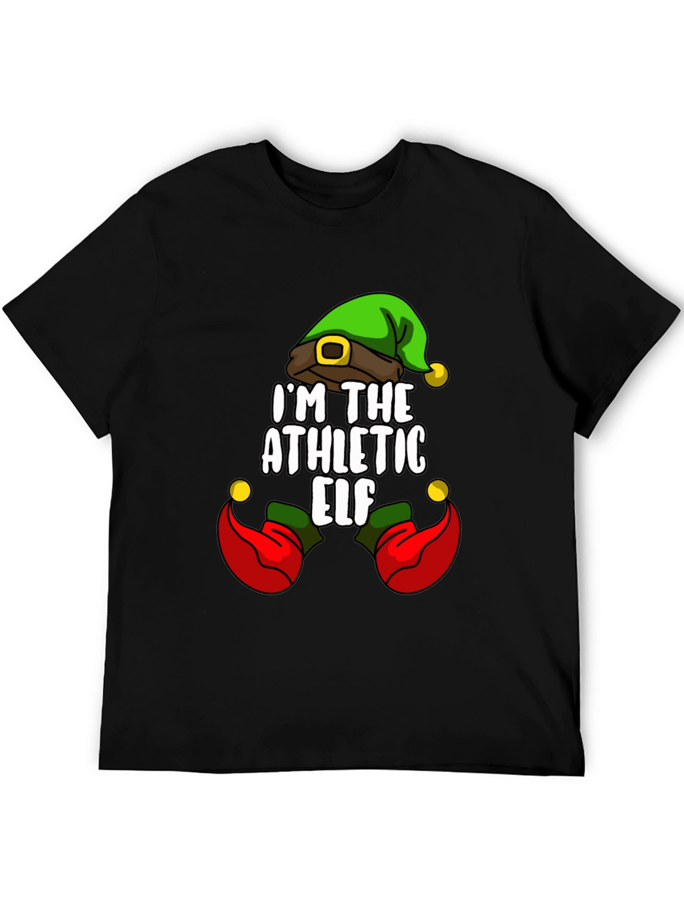 Athletic Elf Christmas T-Shirt