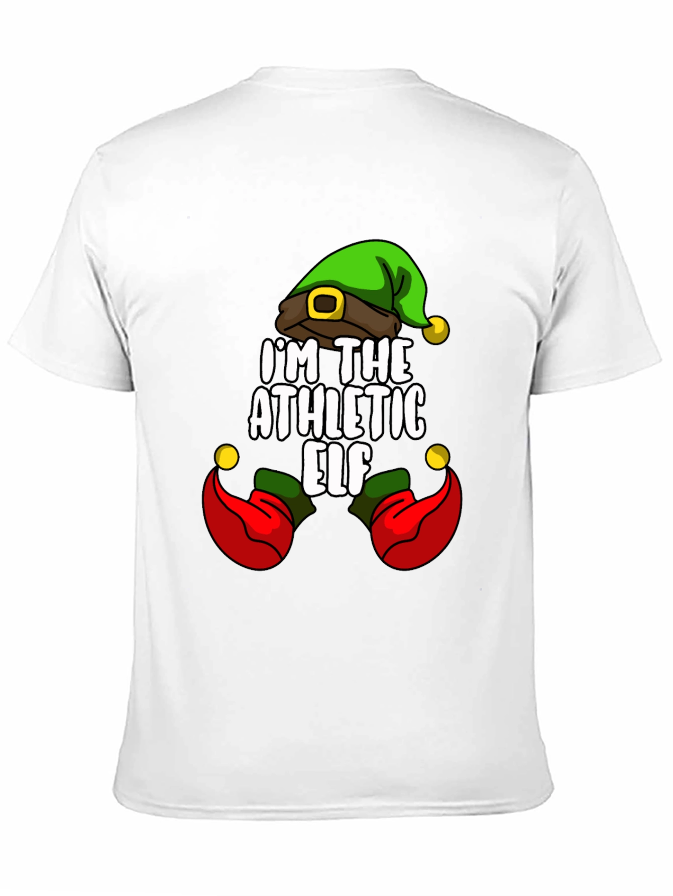 Athletic Elf Christmas T-Shirt