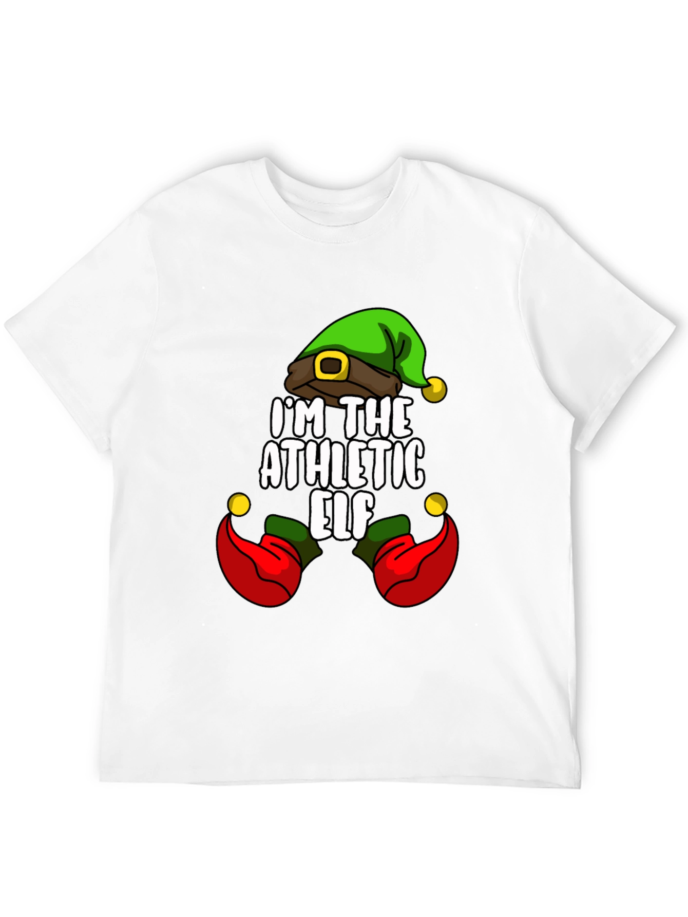 Athletic Elf Christmas T-Shirt