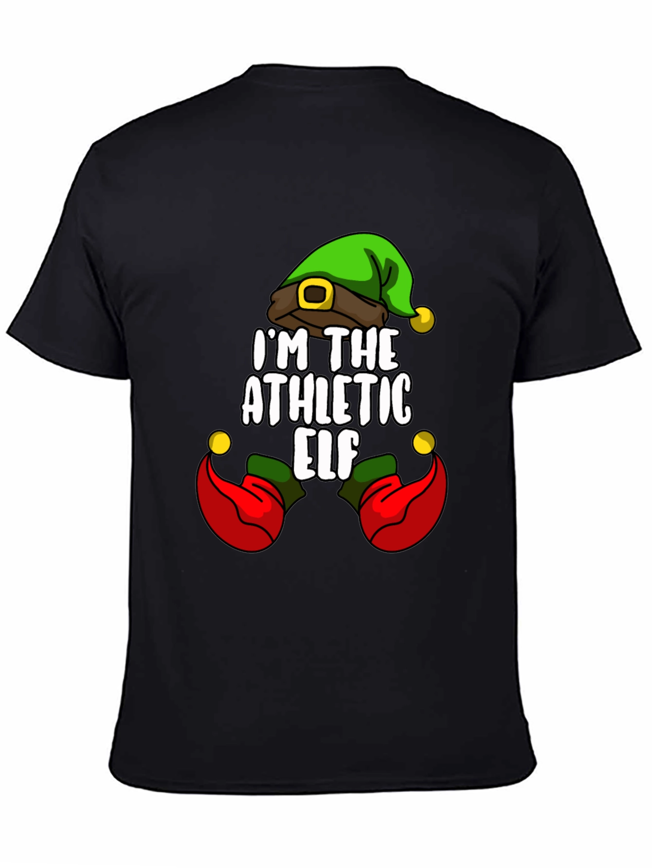 Athletic Elf Christmas T-Shirt