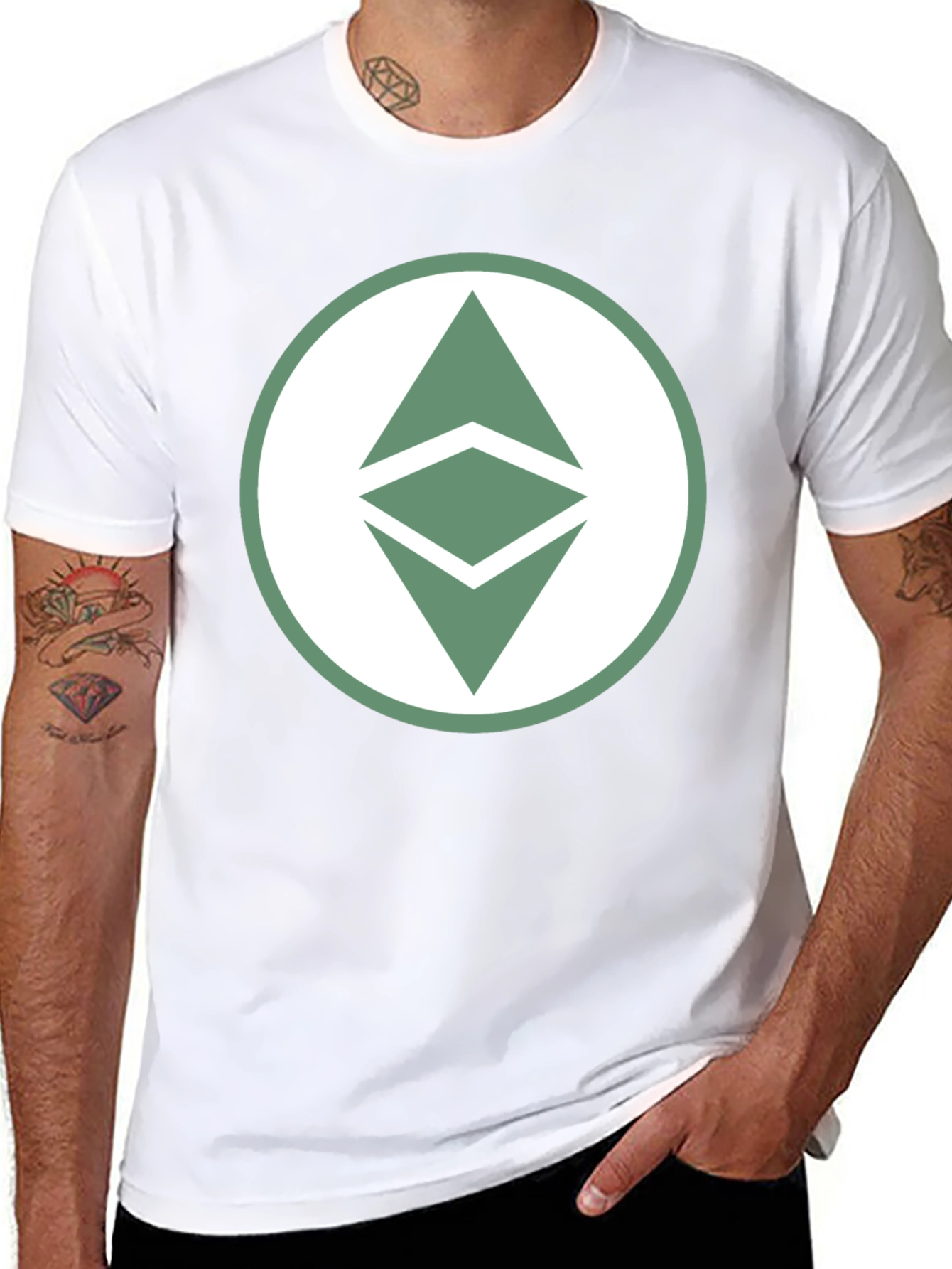 Ethereum Logo T-Shirt - Crypto Fashion Tee
