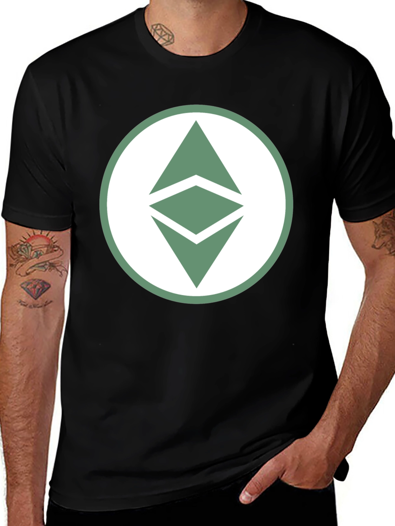 Ethereum Logo T-Shirt - Crypto Fashion Tee