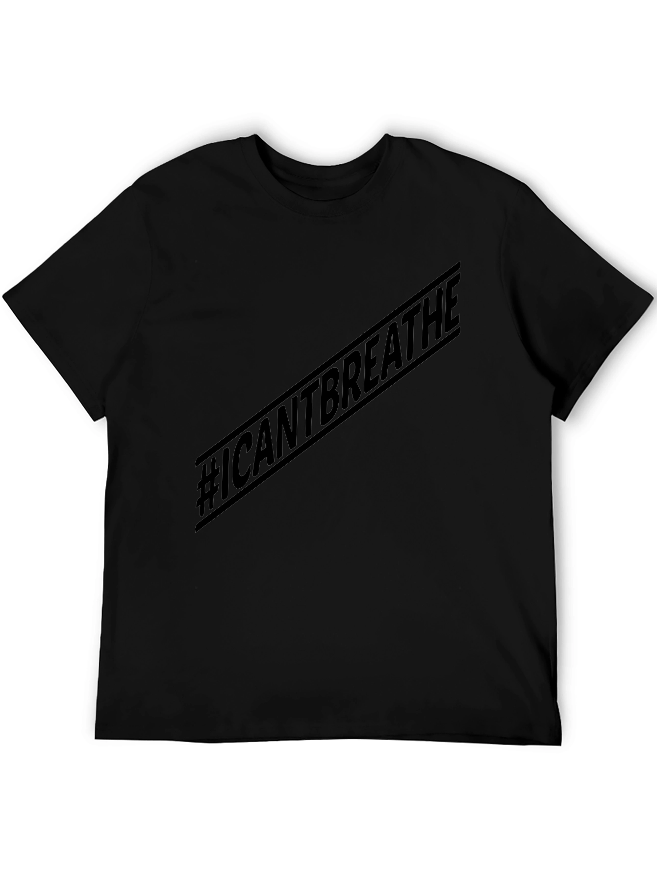 ICantBreathe Black T-Shirt