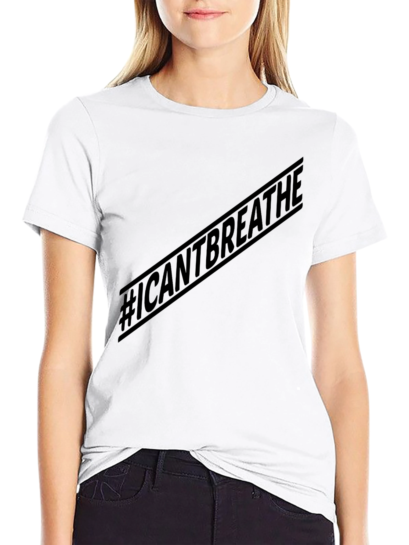 ICantBreathe Black T-Shirt