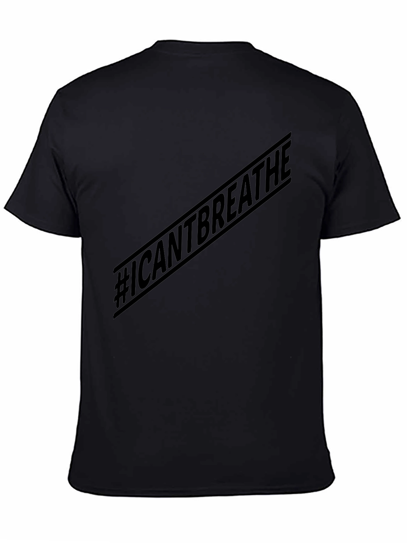 ICantBreathe Black T-Shirt