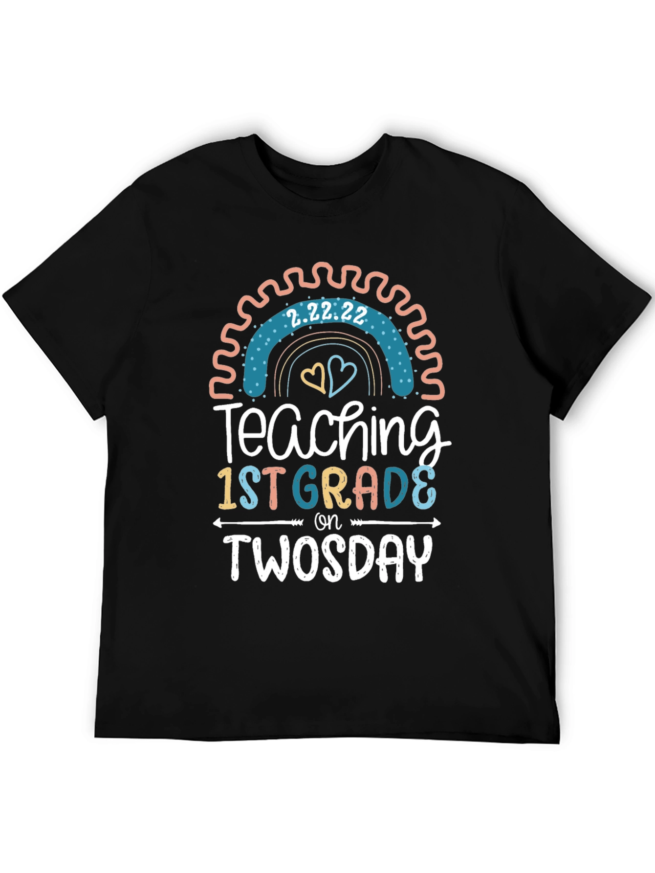 Teaching 1st Grade on Twosday T-Shirt