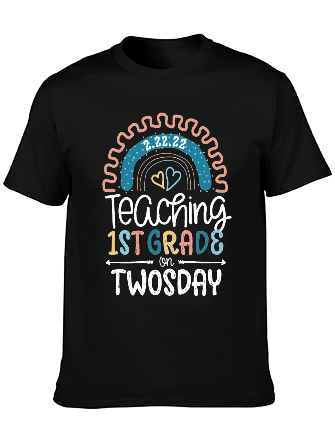 Teaching 1st Grade on Twosday T-Shirt