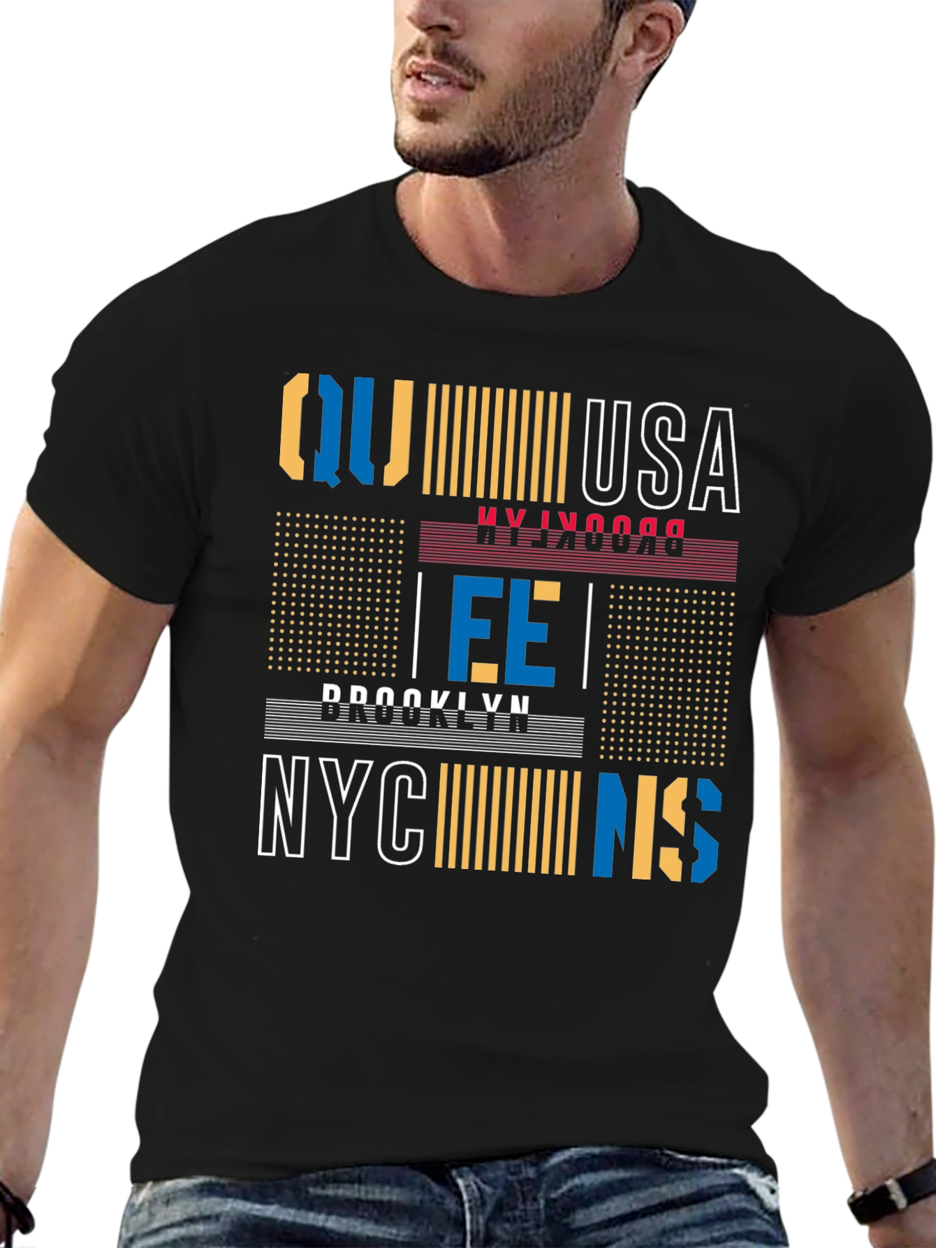 Urban Graphic Tee - NYC Brooklyn USA