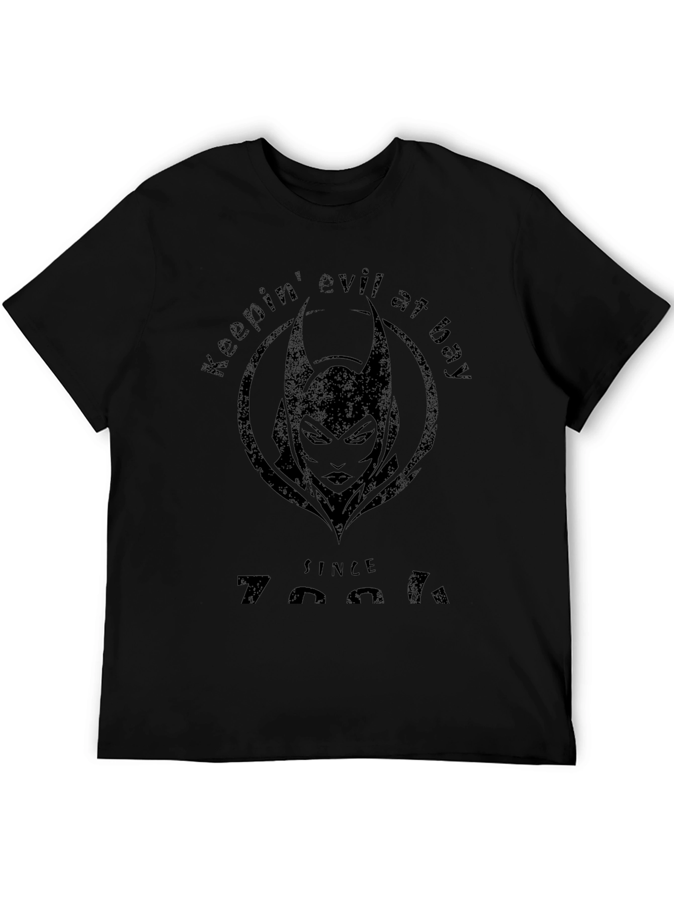 Keepin Evil at Bay T-Shirt - Dark Graphic Tee