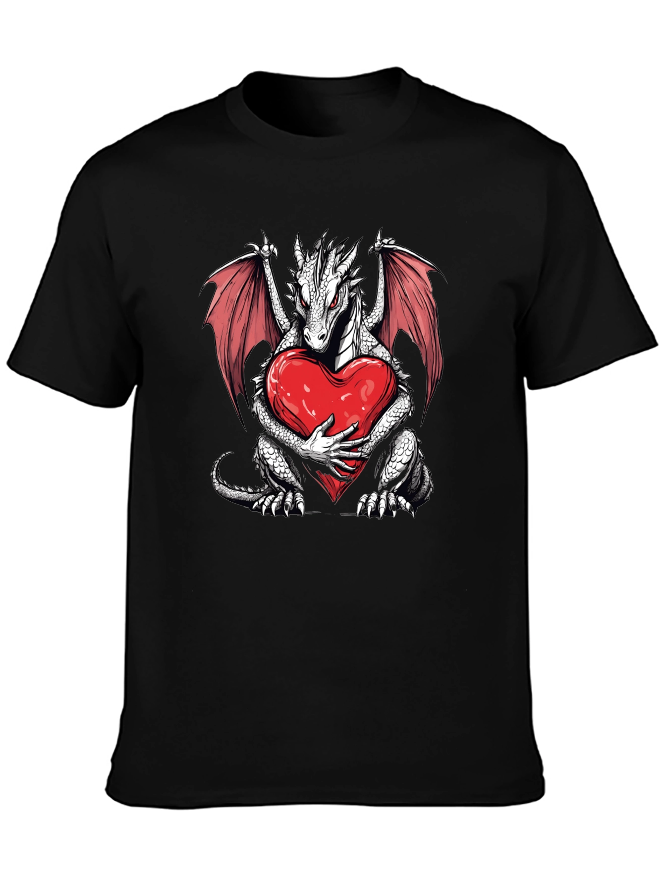 Dragon Heart Graphic T-Shirt
