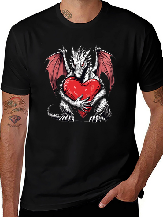 Dragon Heart Graphic T-Shirt
