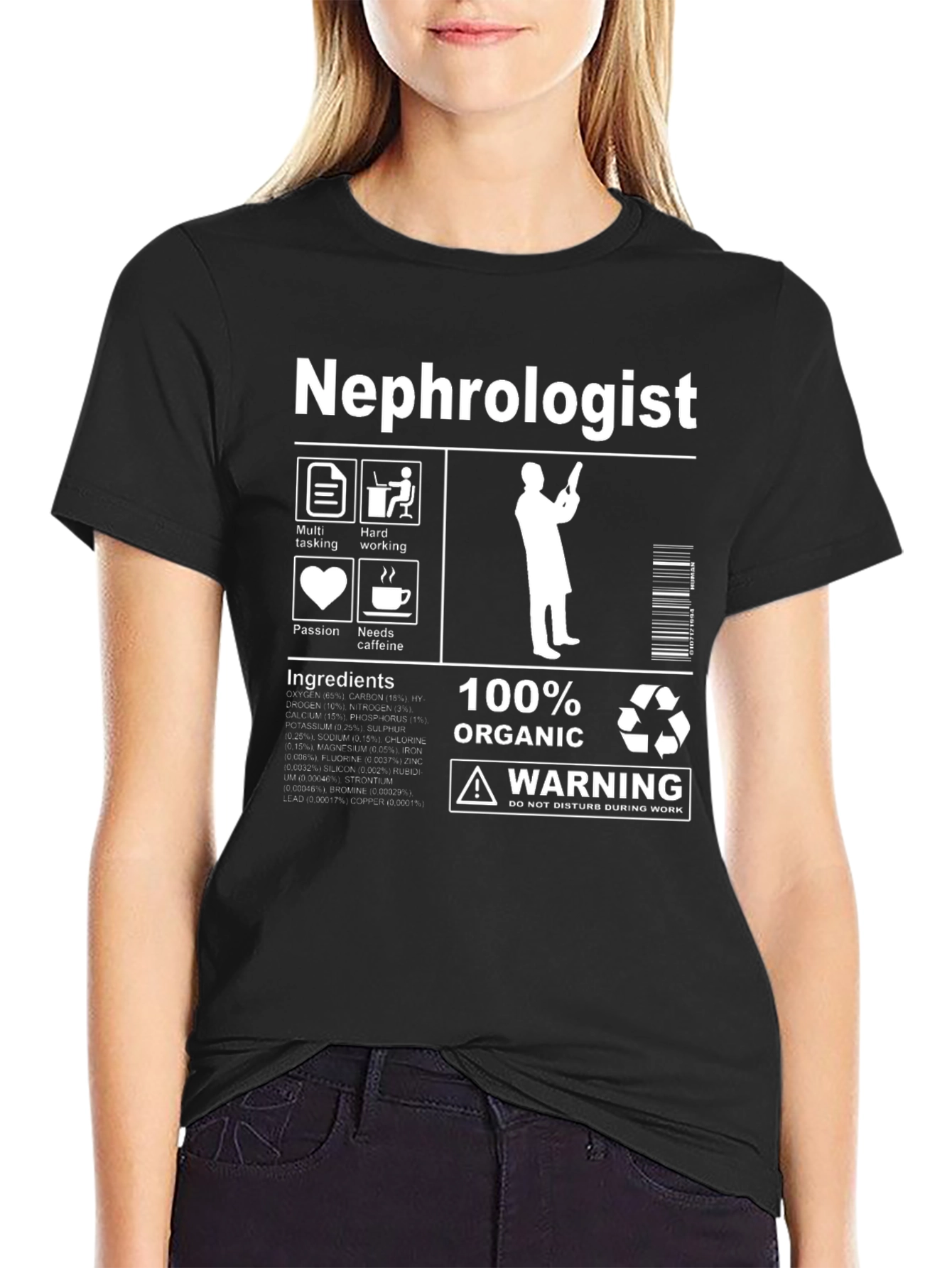 Nephrologist Organic Funny T-Shirt