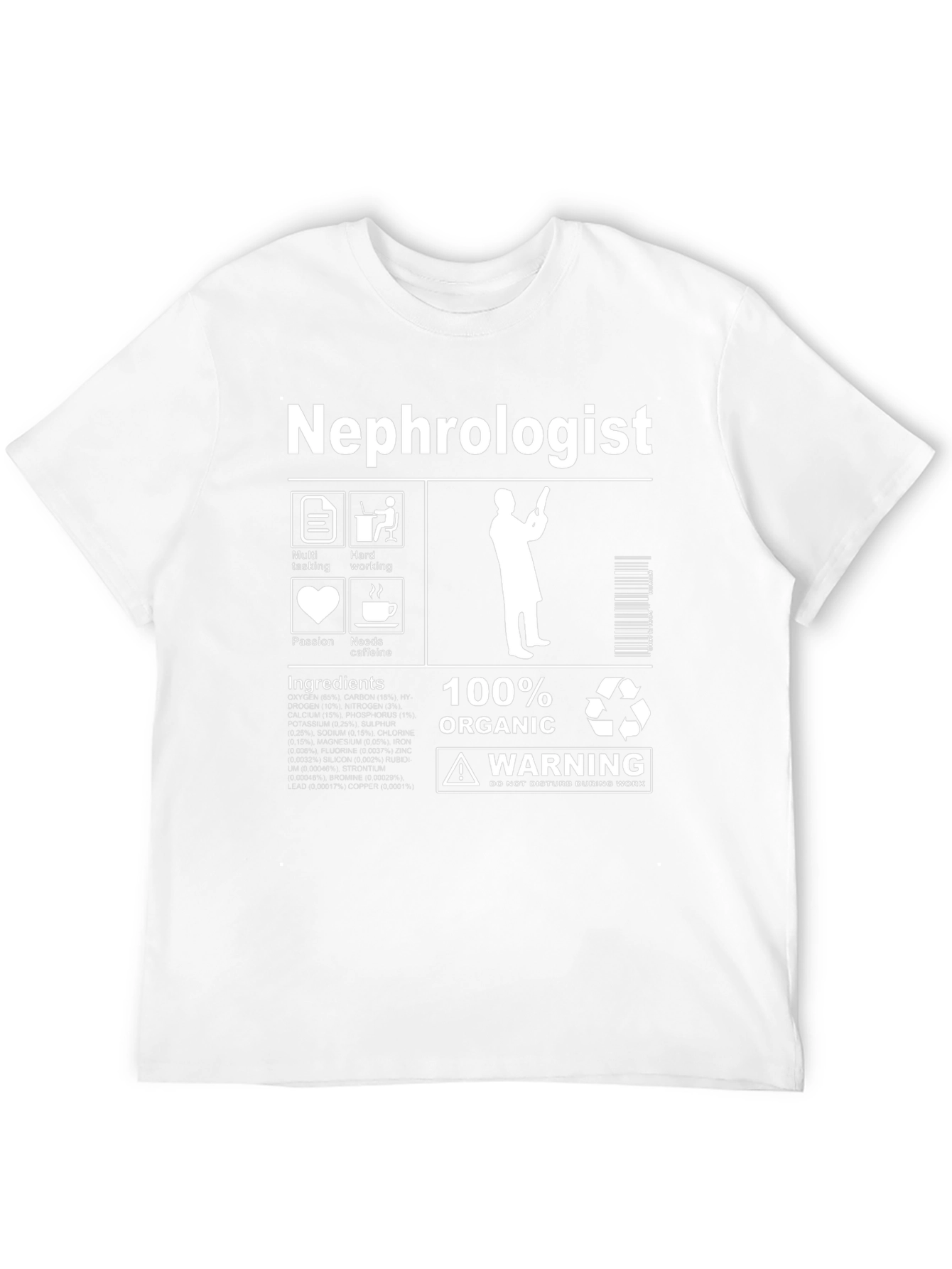 Nephrologist Organic Funny T-Shirt