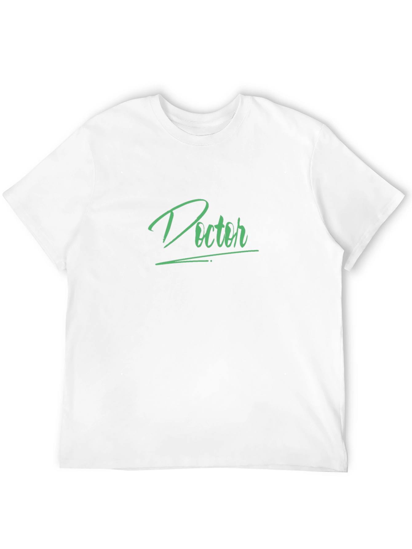 Doctor T-Shirt - Green Script