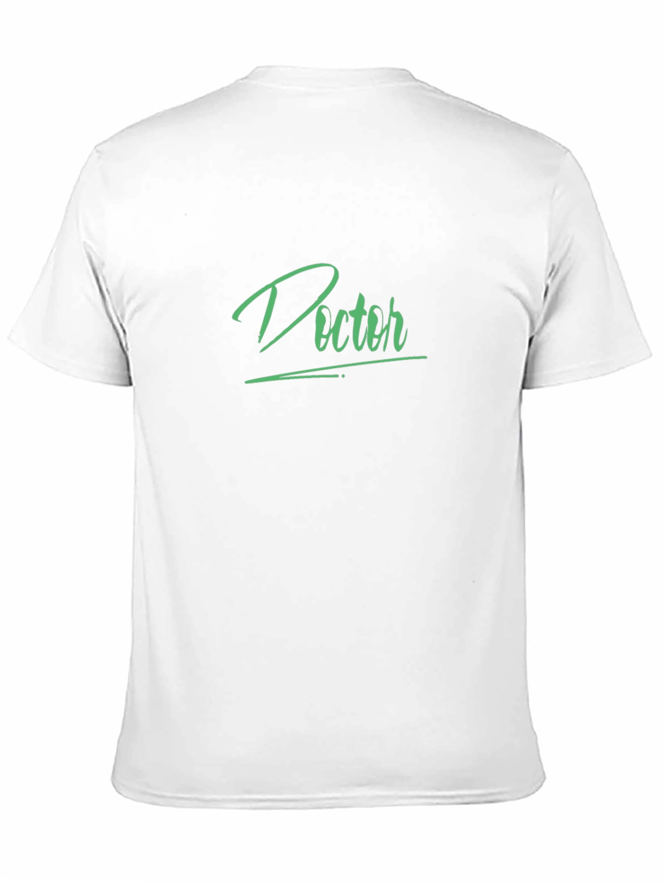 Doctor T-Shirt - Green Script