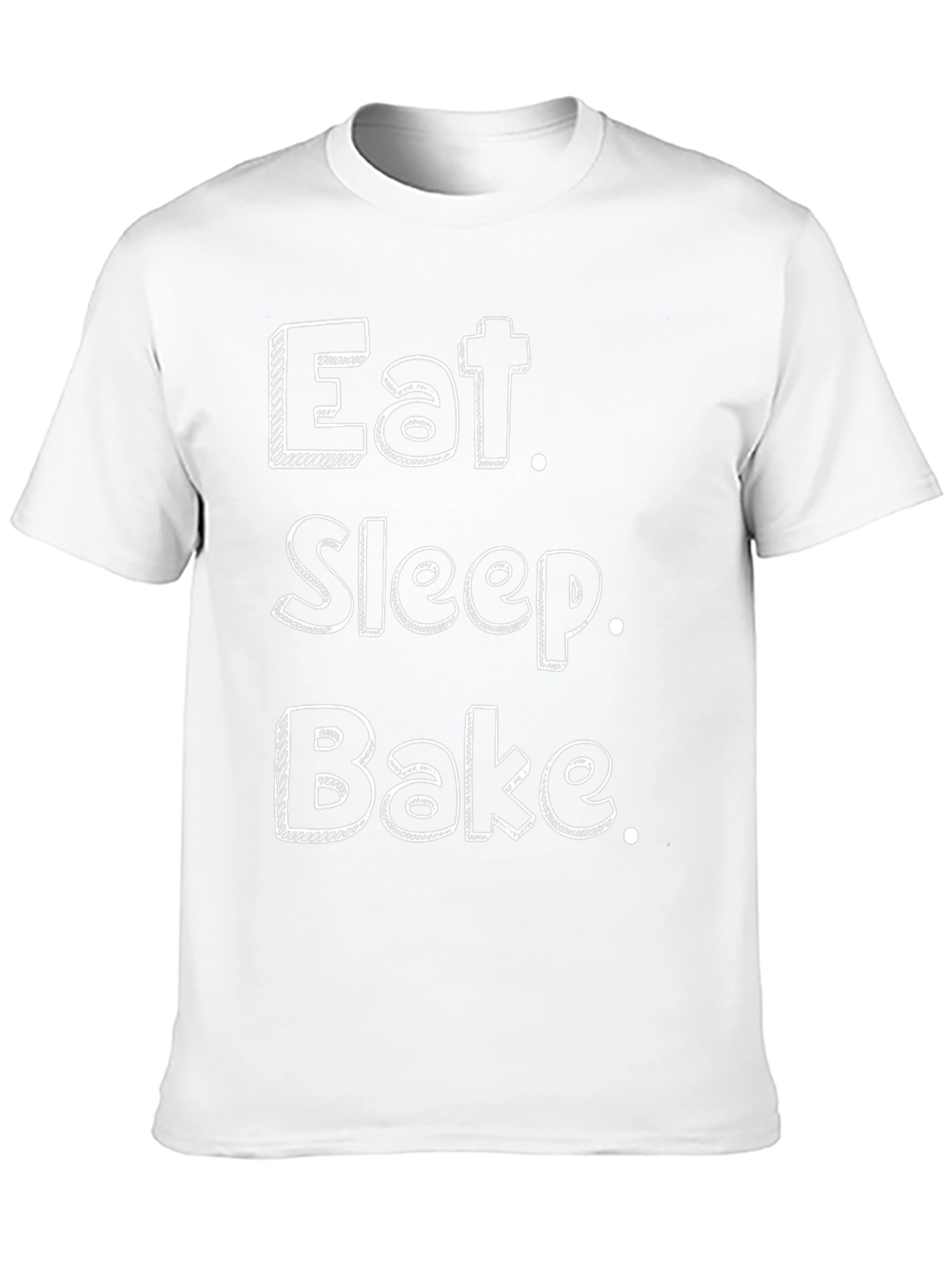 Eat Sleep Bake Graphic Tee