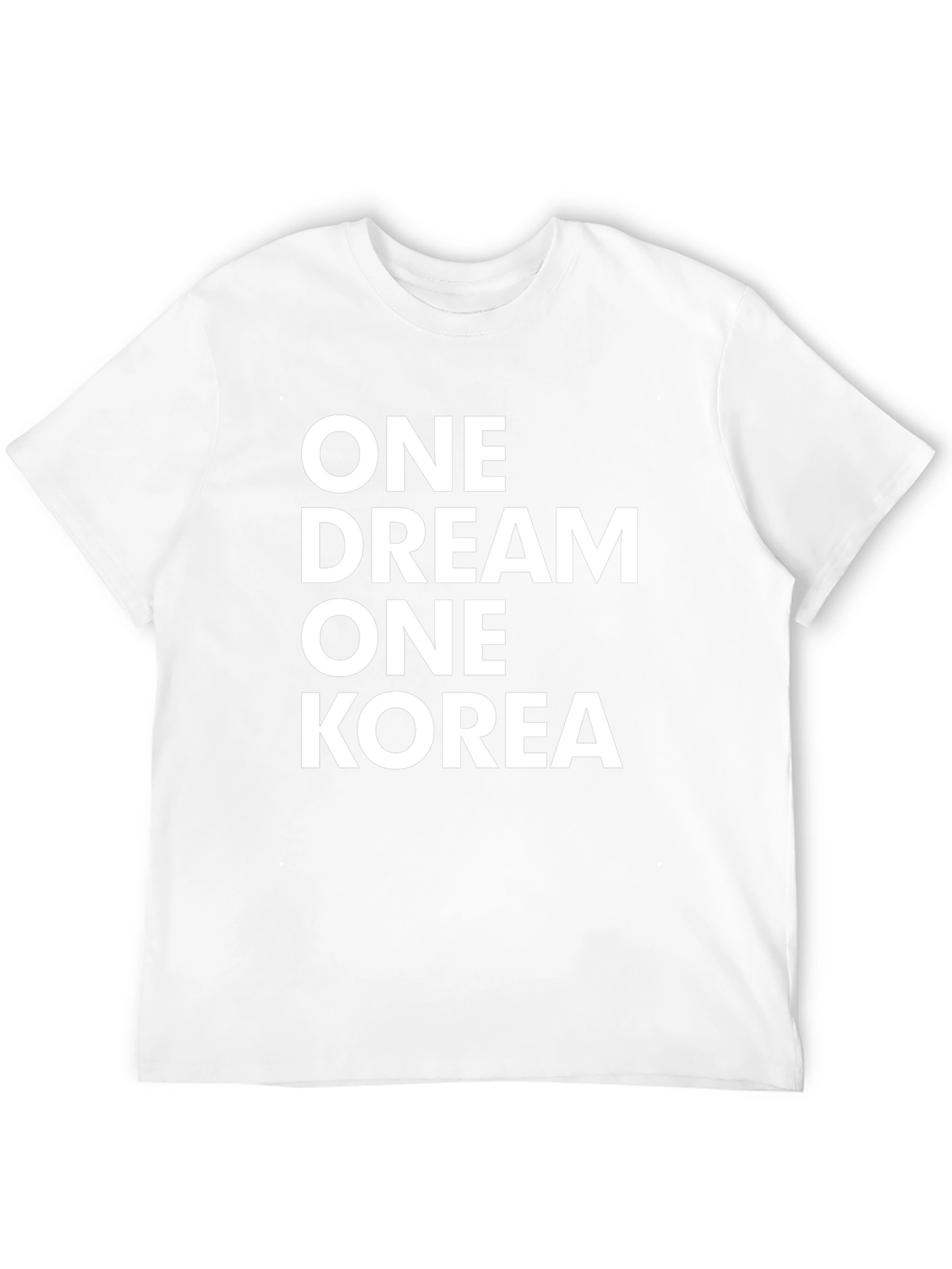 One Dream One Korea Black Graphic Tee