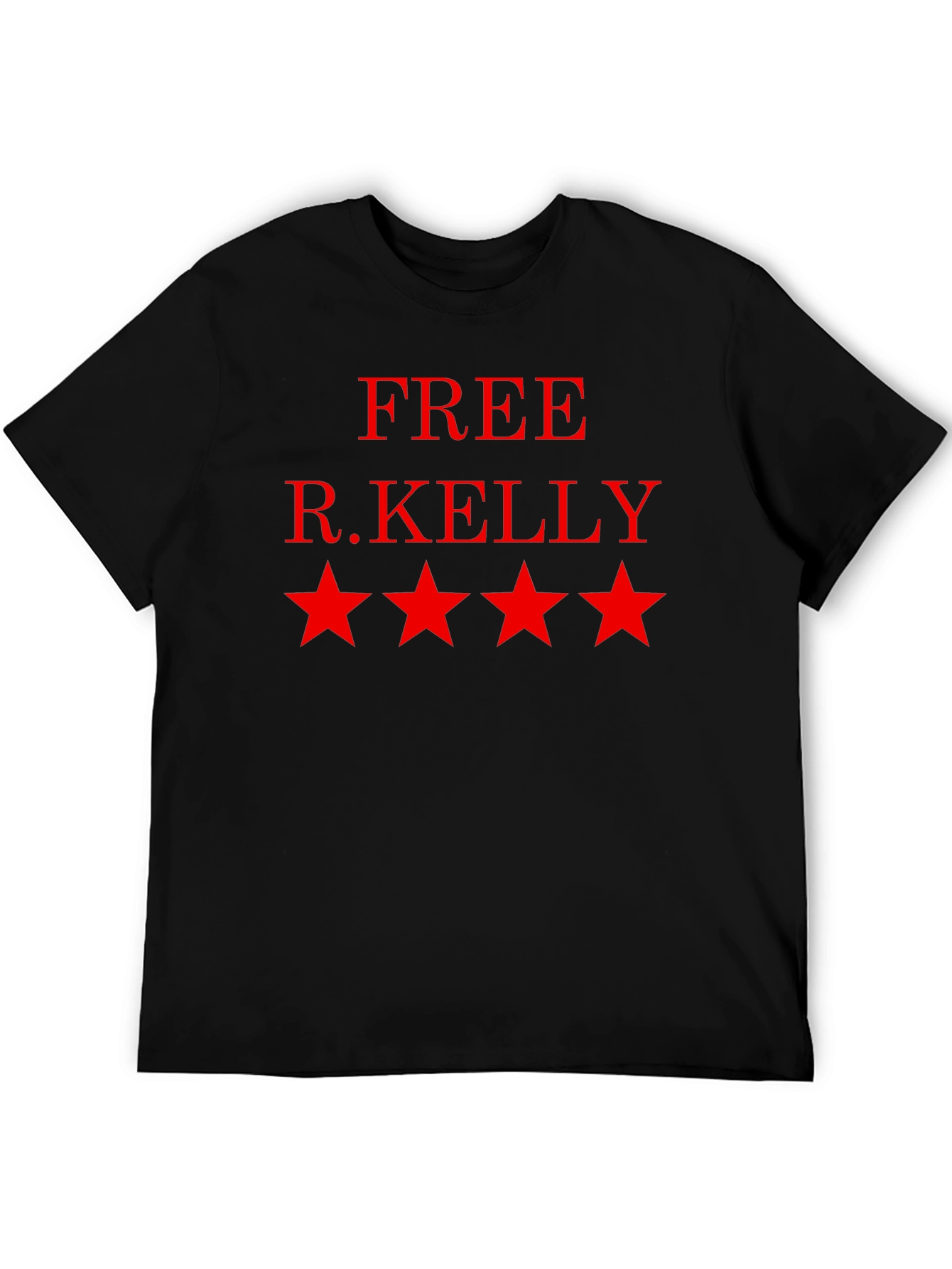 Free R. Kelly Black Cotton T-Shirt