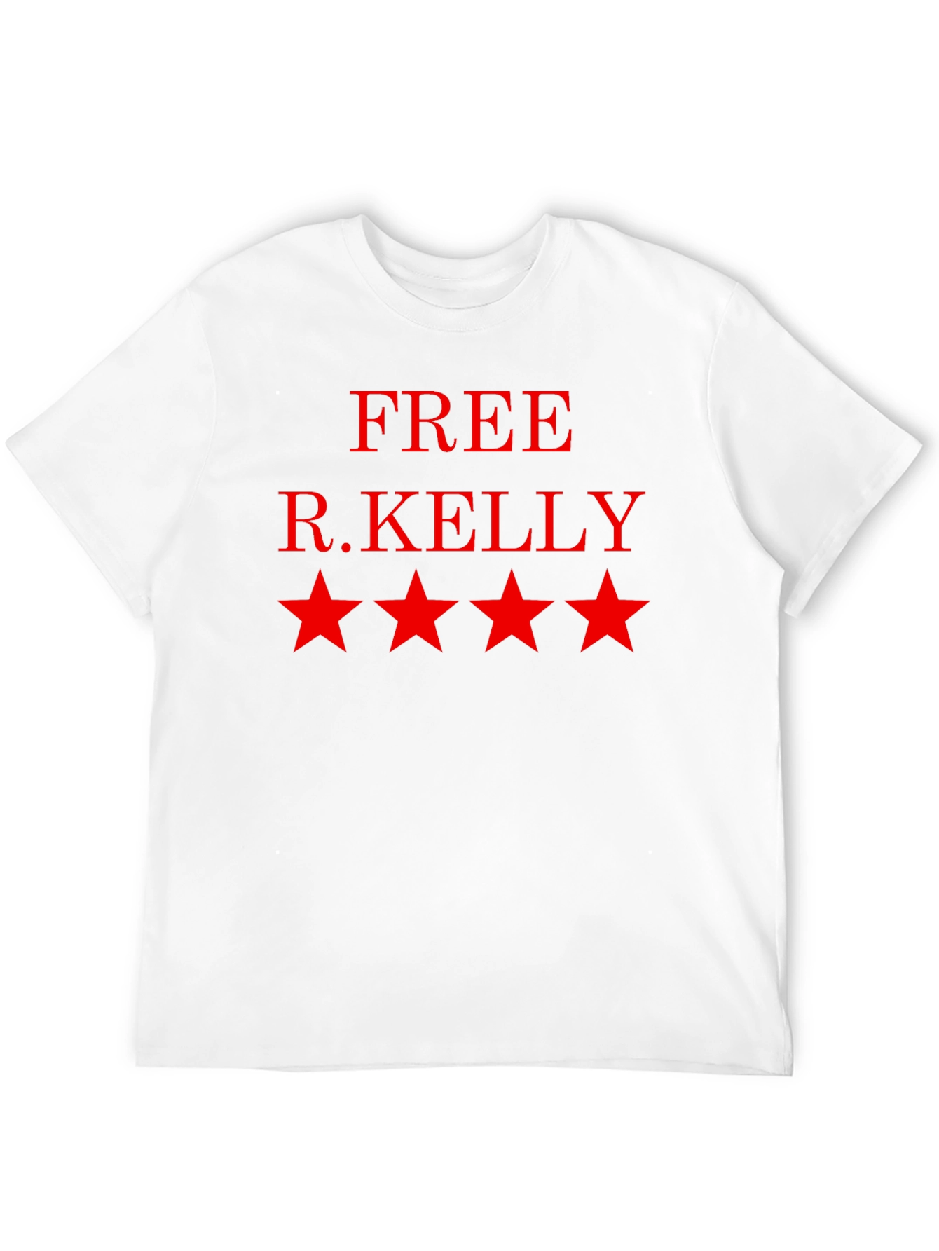 Free R. Kelly Black Cotton T-Shirt