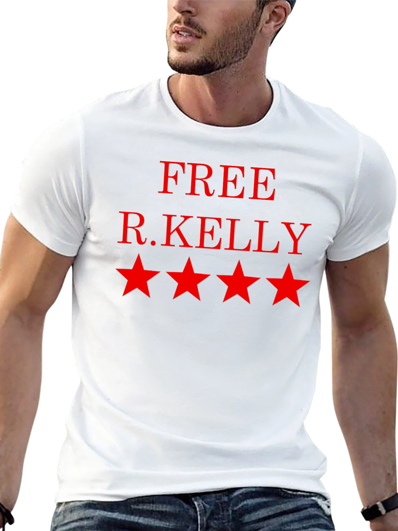 Free R. Kelly Black Cotton T-Shirt