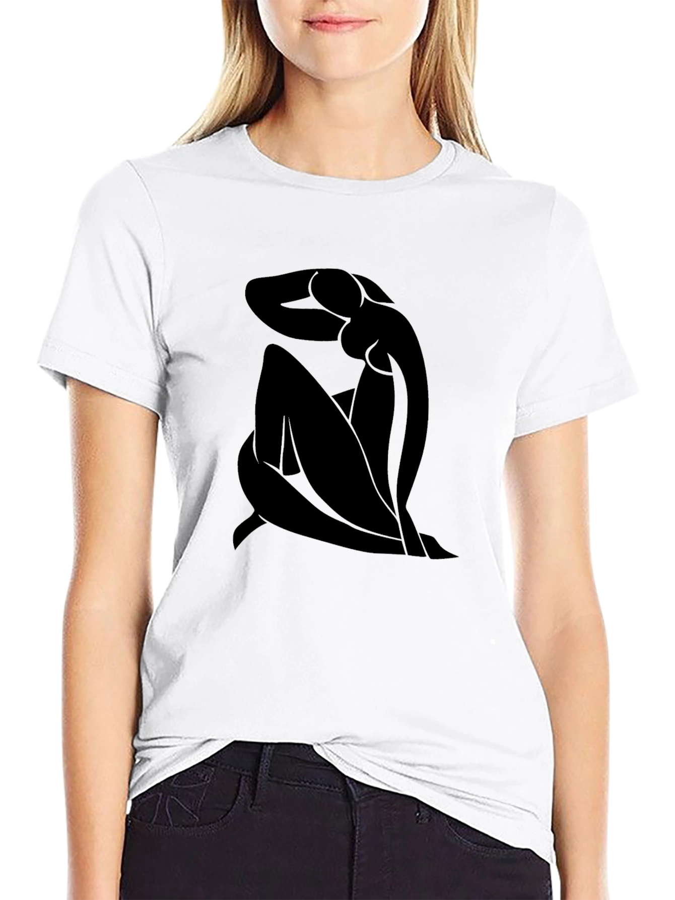Abstract Art Graphic Tee - Modern Style Shirt