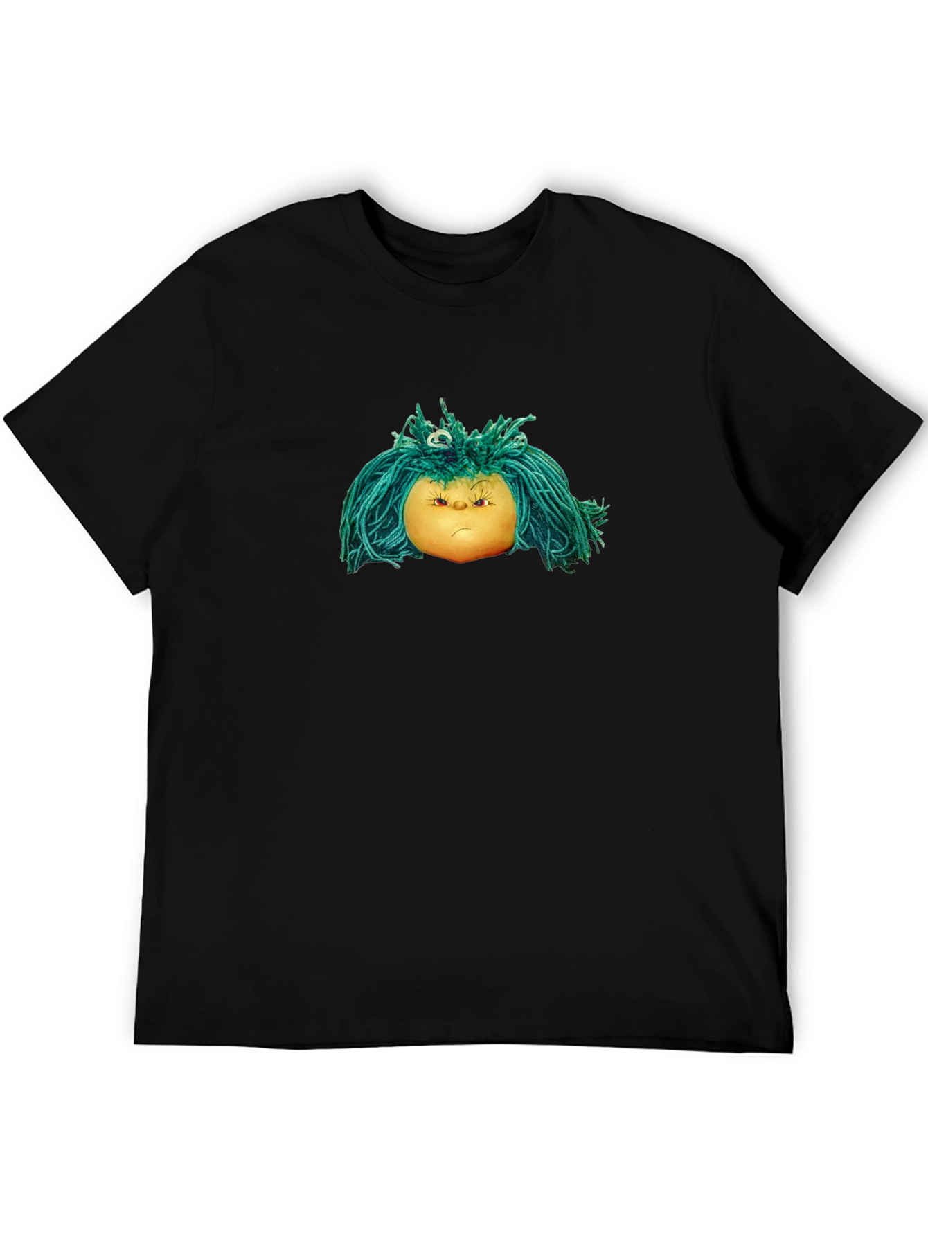 Grumpy Doll Graphic Tee - Soft Cotton Blend