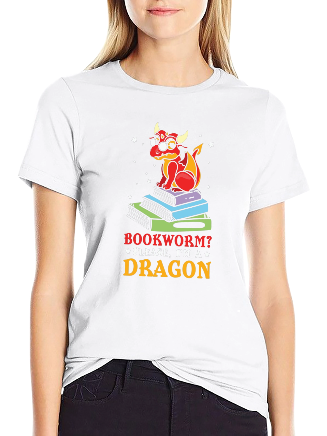 Bookworm Dragon T-Shirt