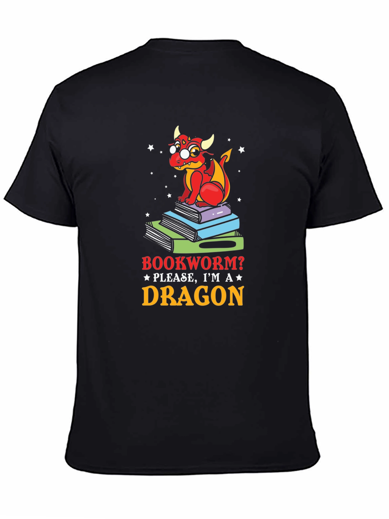 Bookworm Dragon T-Shirt
