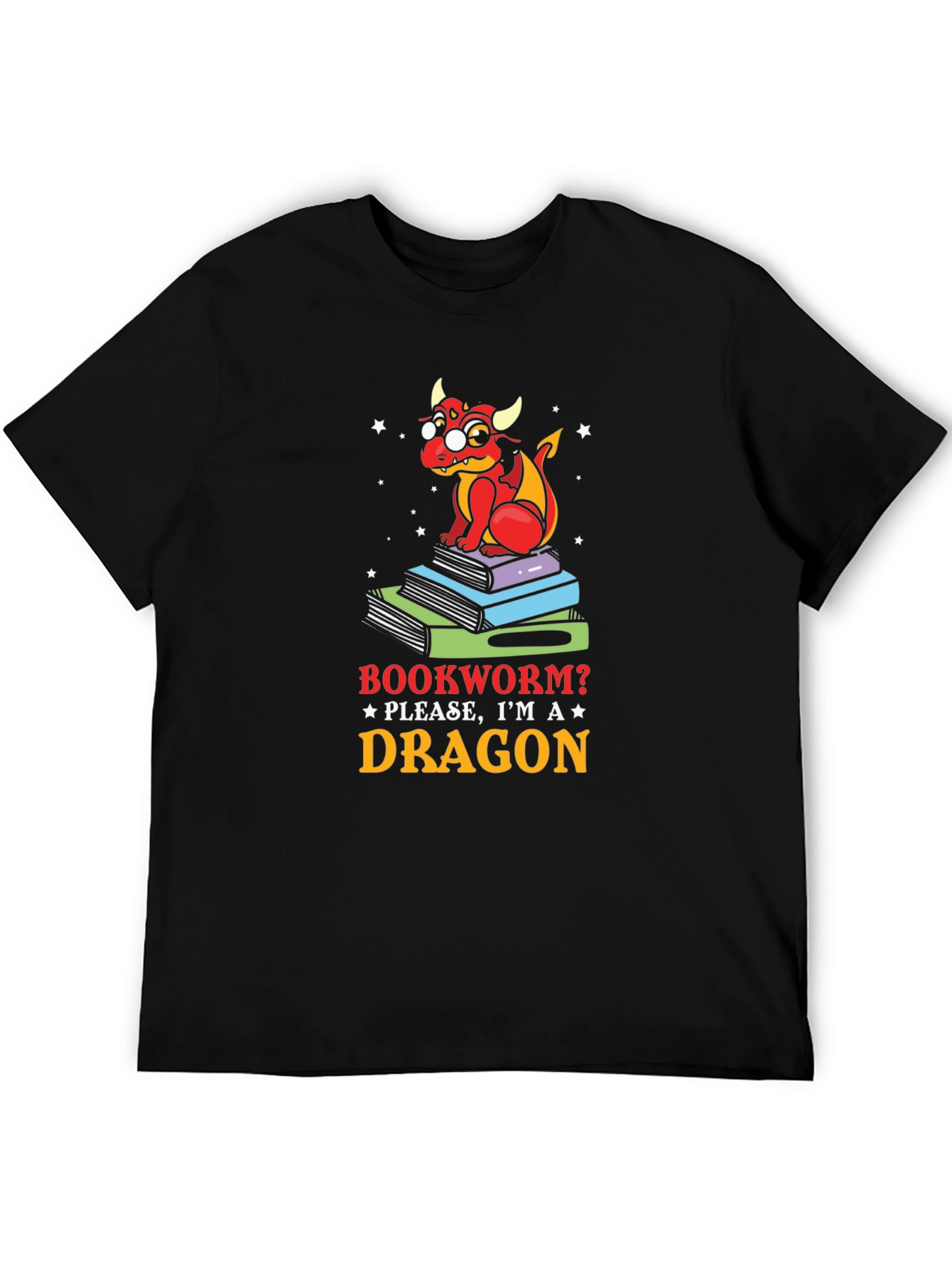 Bookworm Dragon T-Shirt