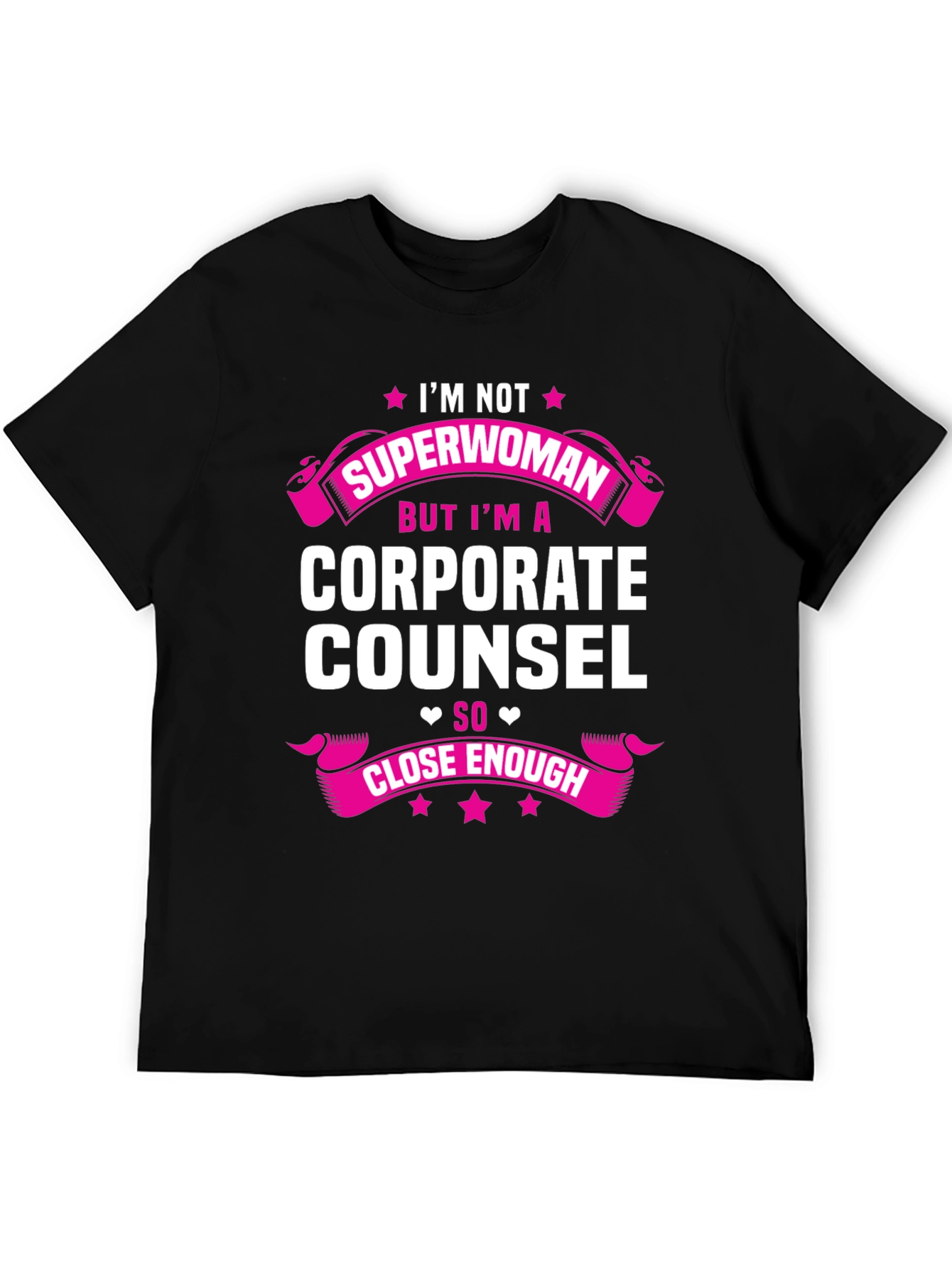 Corporate Counsel Superwoman Funny T-Shirt