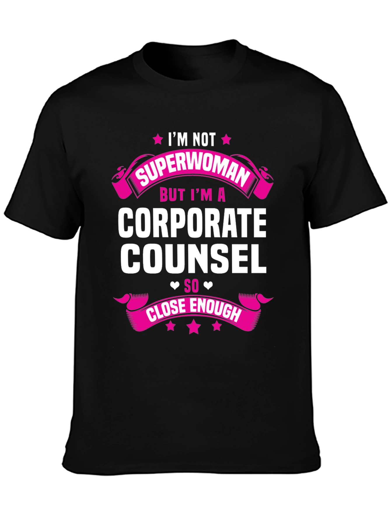 Corporate Counsel Superwoman Funny T-Shirt