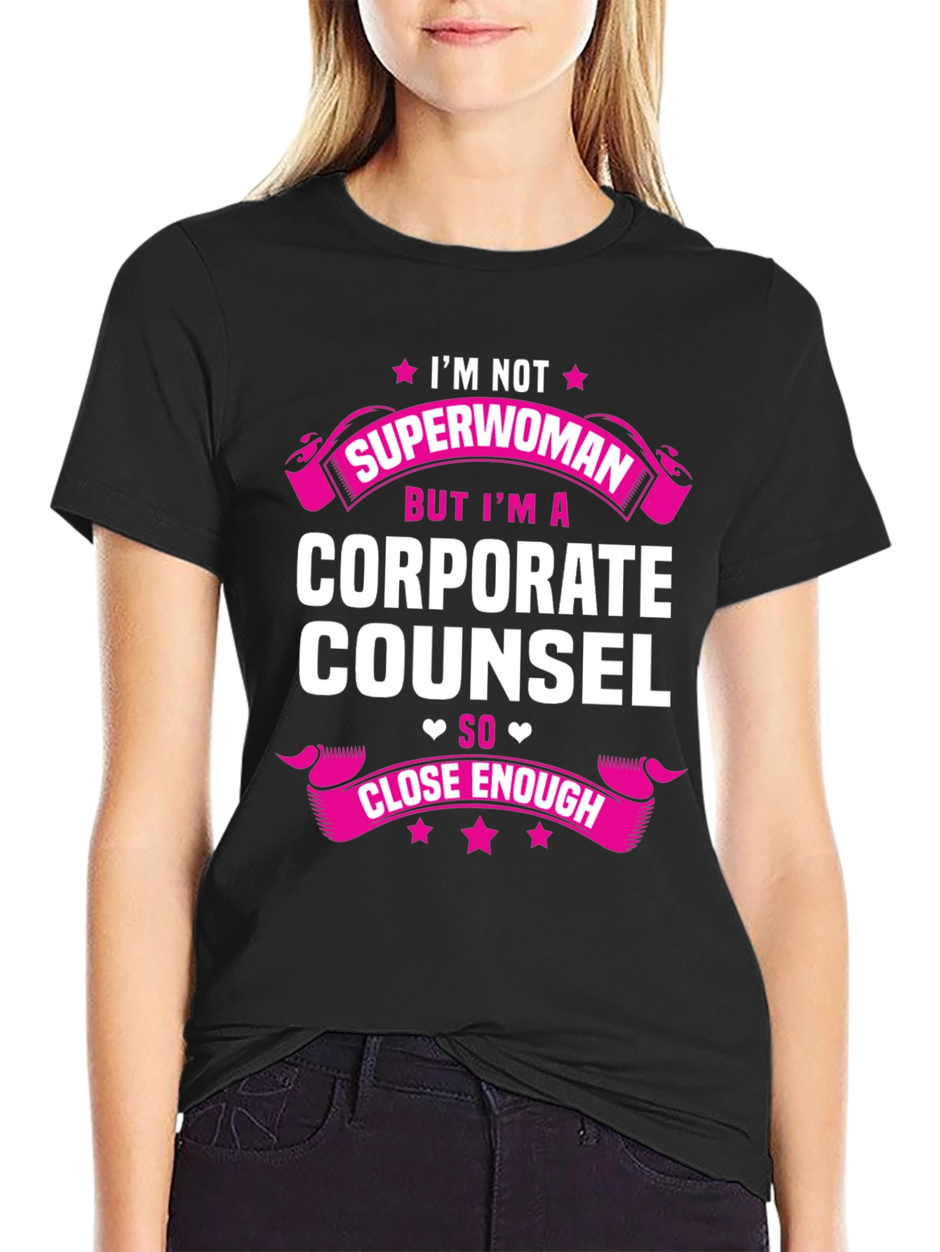 Corporate Counsel Superwoman Funny T-Shirt