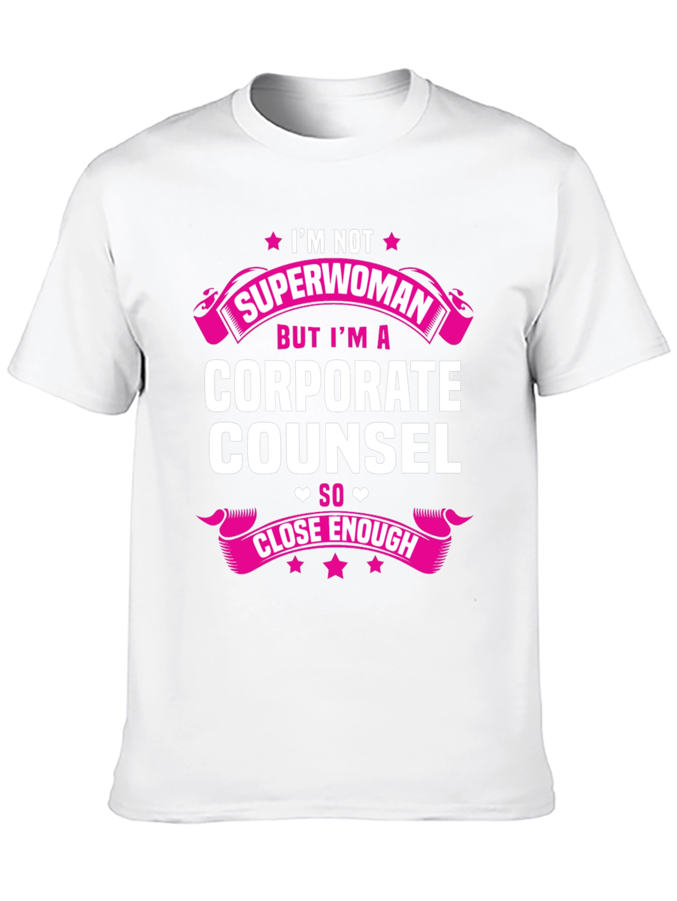 Corporate Counsel Superwoman Funny T-Shirt