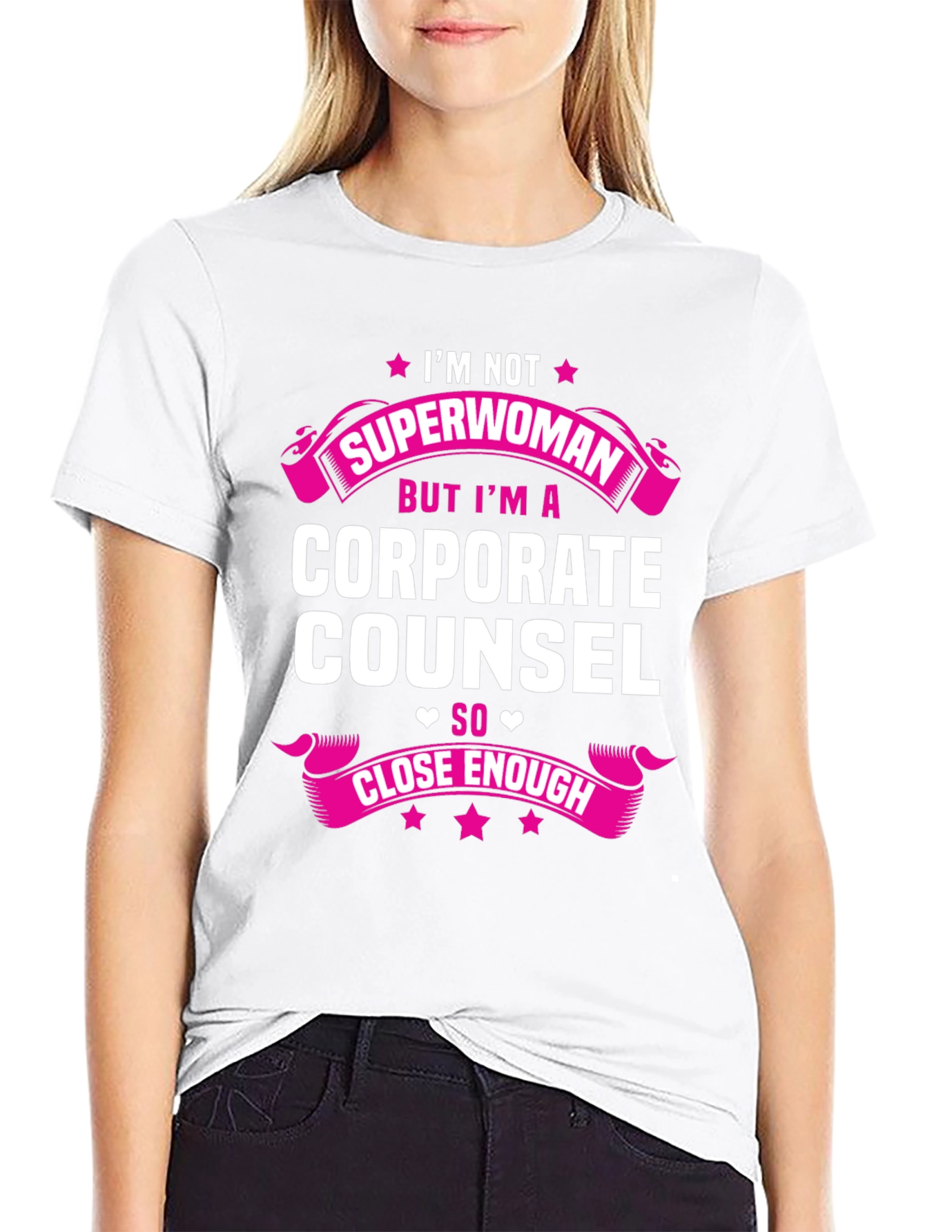 Corporate Counsel Superwoman Funny T-Shirt