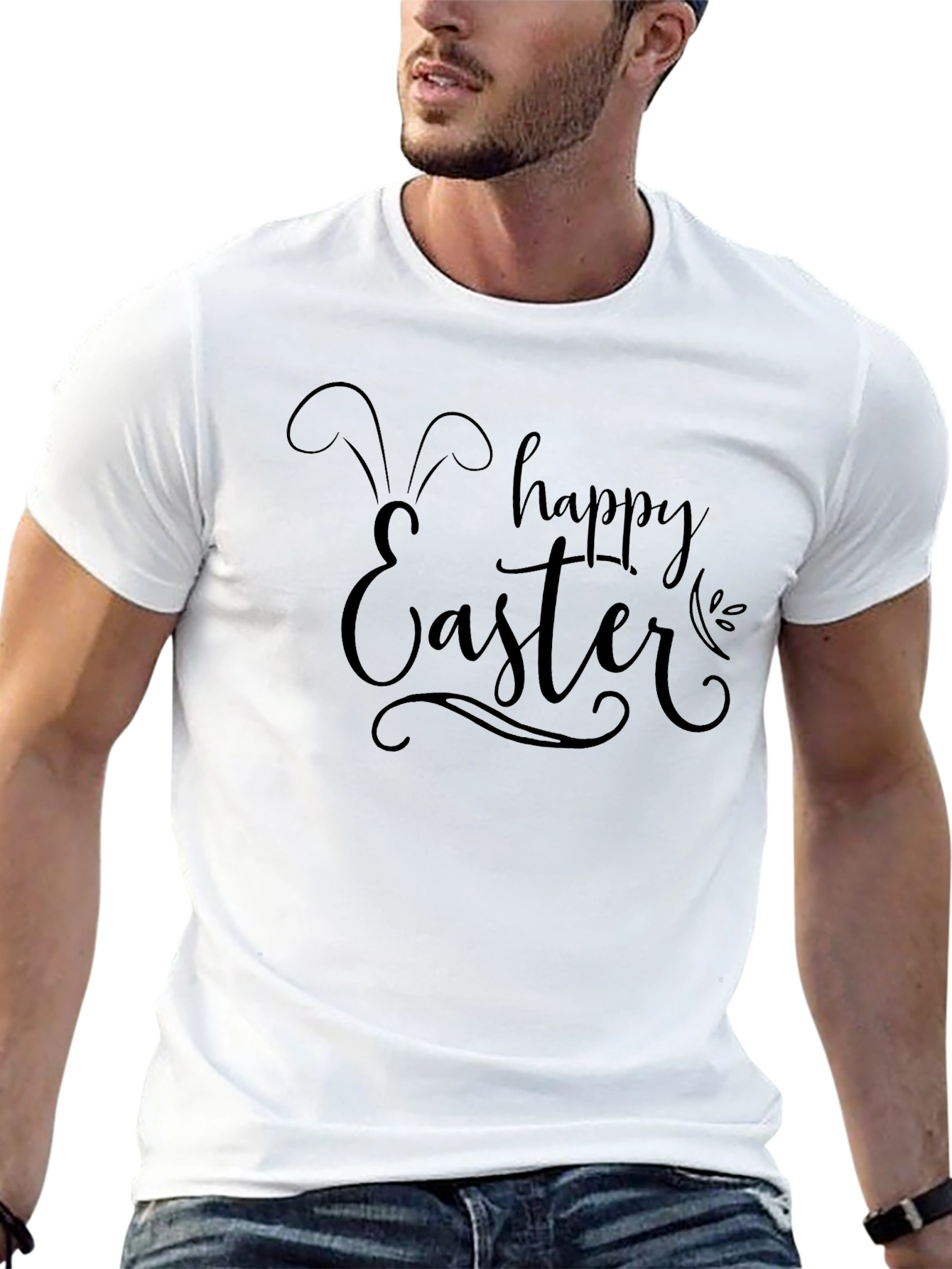 Happy Easter Graphic T-Shirt